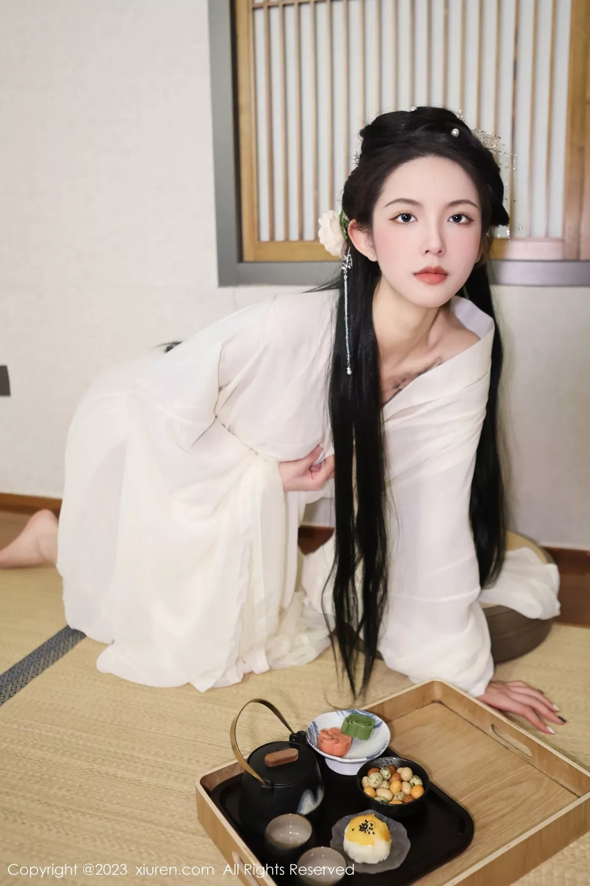 [XiuRen秀人网] 2023.03.17 No.6430 乔一一 古装美腿 [82P] NO.7