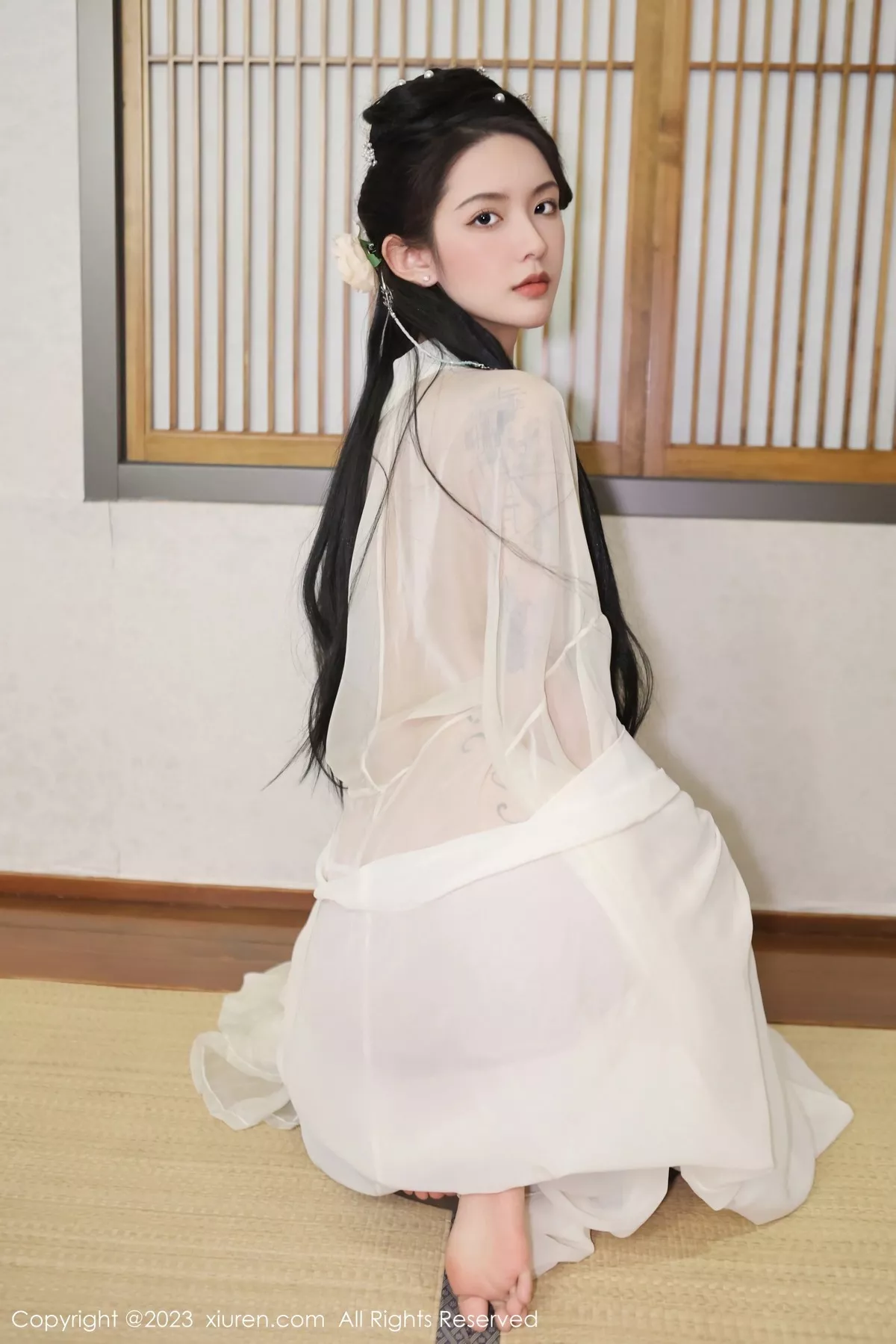 [XiuRen秀人网] 2023.03.17 No.6430 乔一一 古装美腿 [82P] NO.11