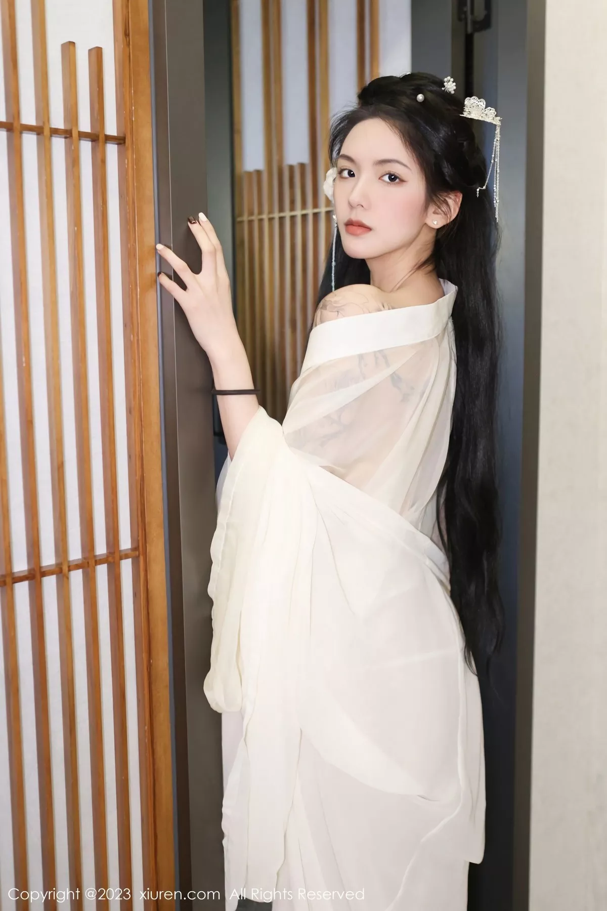 [XiuRen秀人网] 2023.03.17 No.6430 乔一一 古装美腿 [82P] NO.12