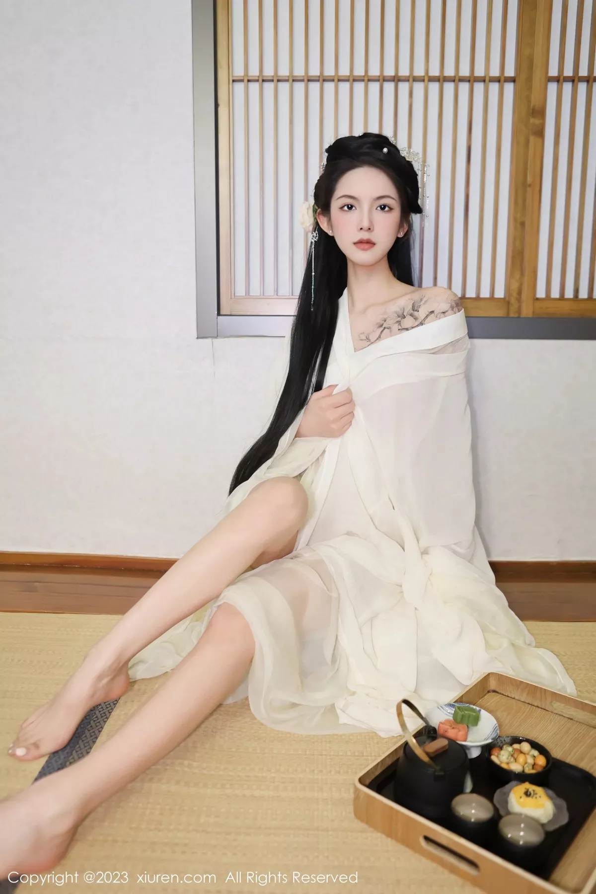 [XiuRen秀人网] 2023.03.17 No.6430 乔一一 古装美腿 [82P] NO.3