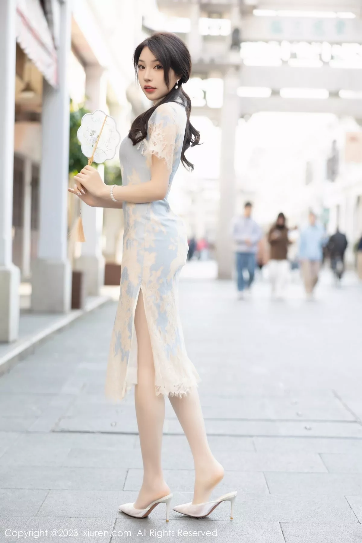 [XiuRen秀人网] 2023.03.17 No.6434 徐莉芝Booty 旗袍美腿 [87P] NO.4