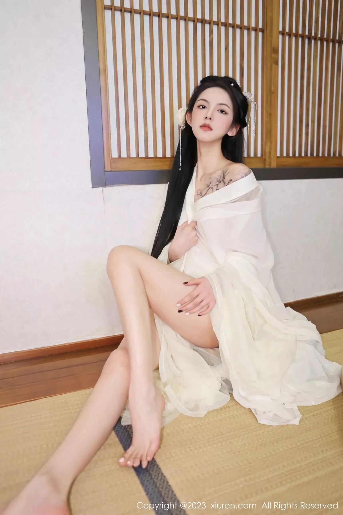 [XiuRen秀人网] 2023.03.17 No.6430 乔一一 古装美腿 [82P] NO.4