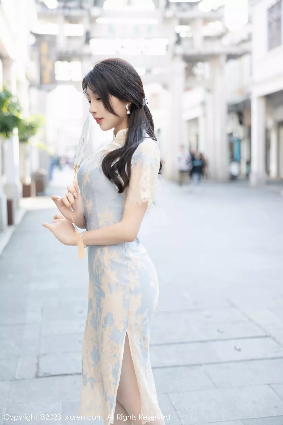 [XiuRen秀人网] 2023.03.17 No.6434 徐莉芝Booty 旗袍美腿 [87P] NO.5