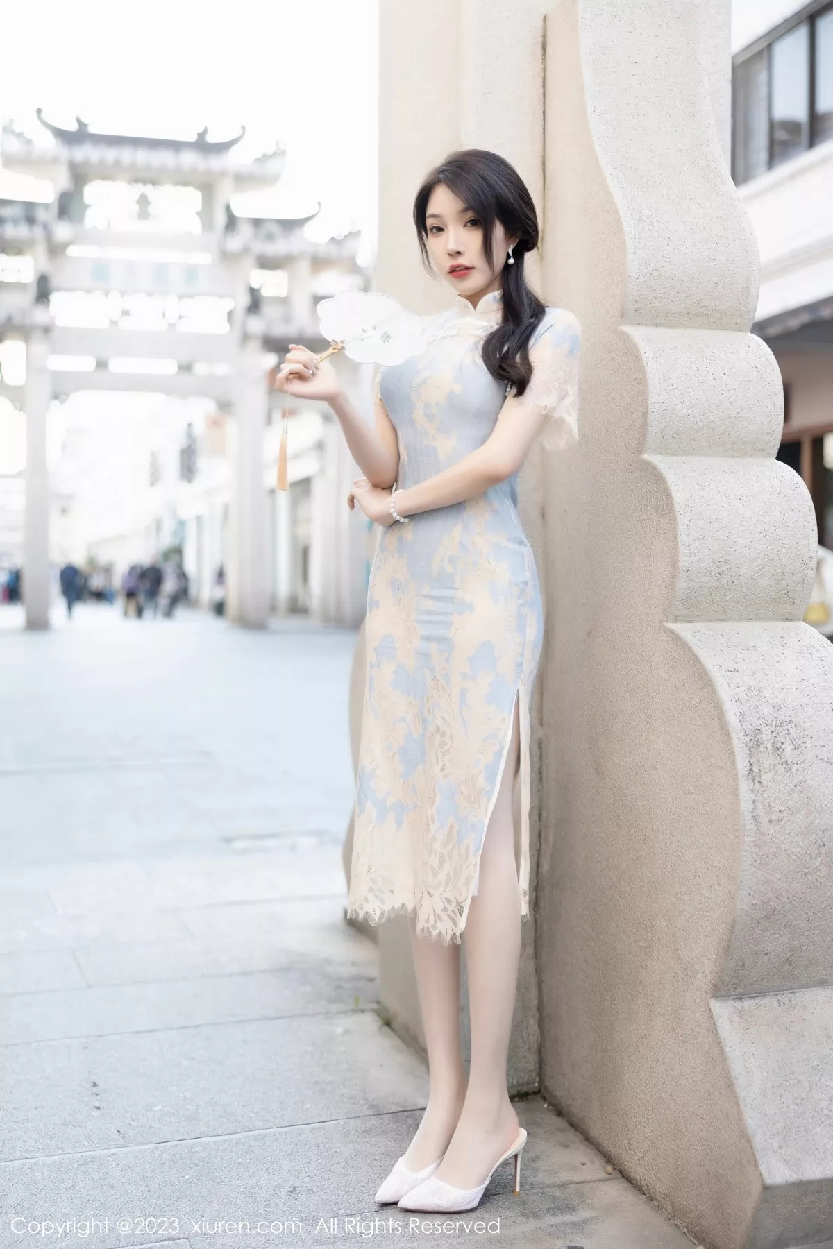 [XiuRen秀人网] 2023.03.17 No.6434 徐莉芝Booty 旗袍美腿 [87P] NO.6