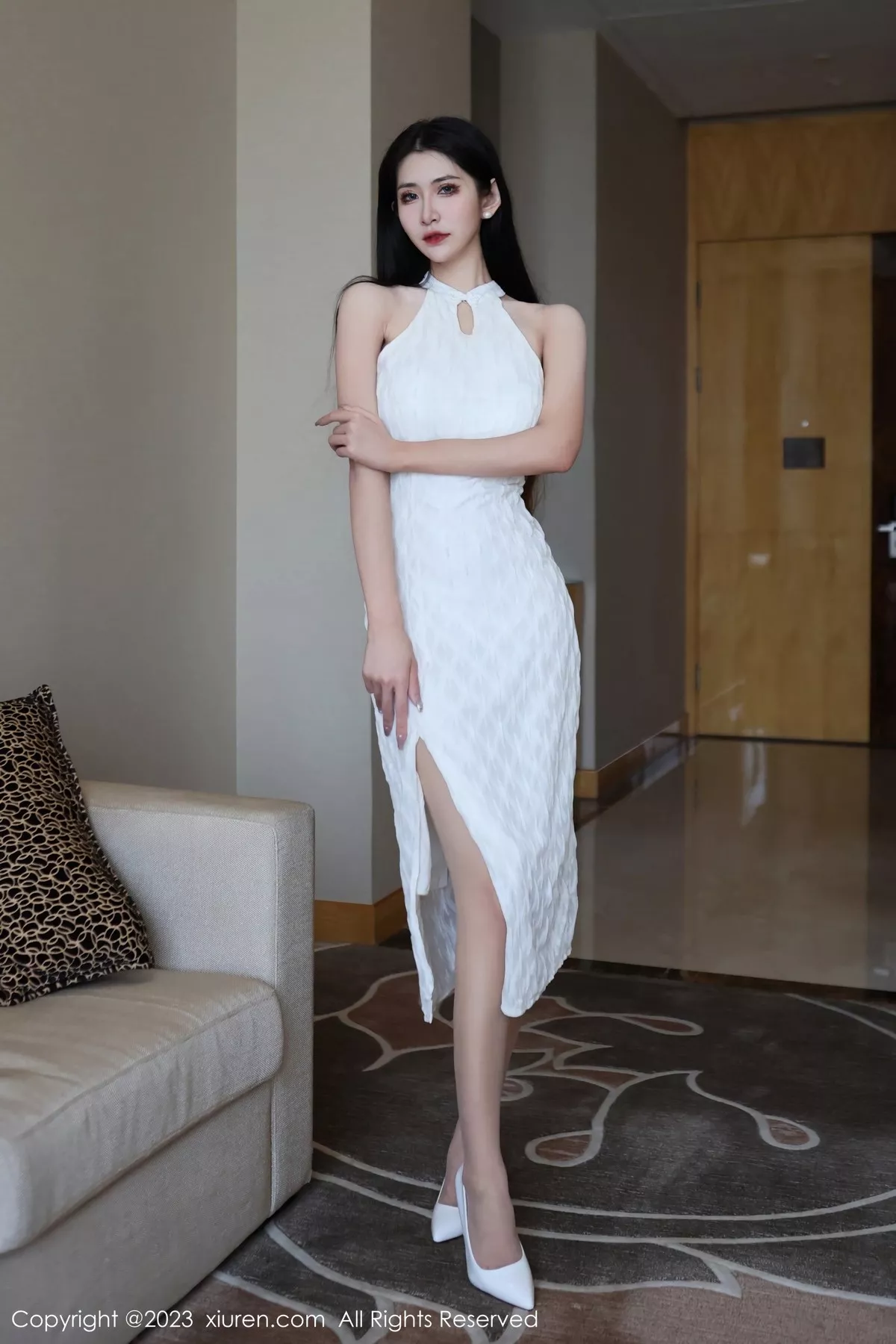 [XiuRen秀人网] 2023.03.20 No.6438 依娜Yina 美腿丝袜 [90P] NO.6