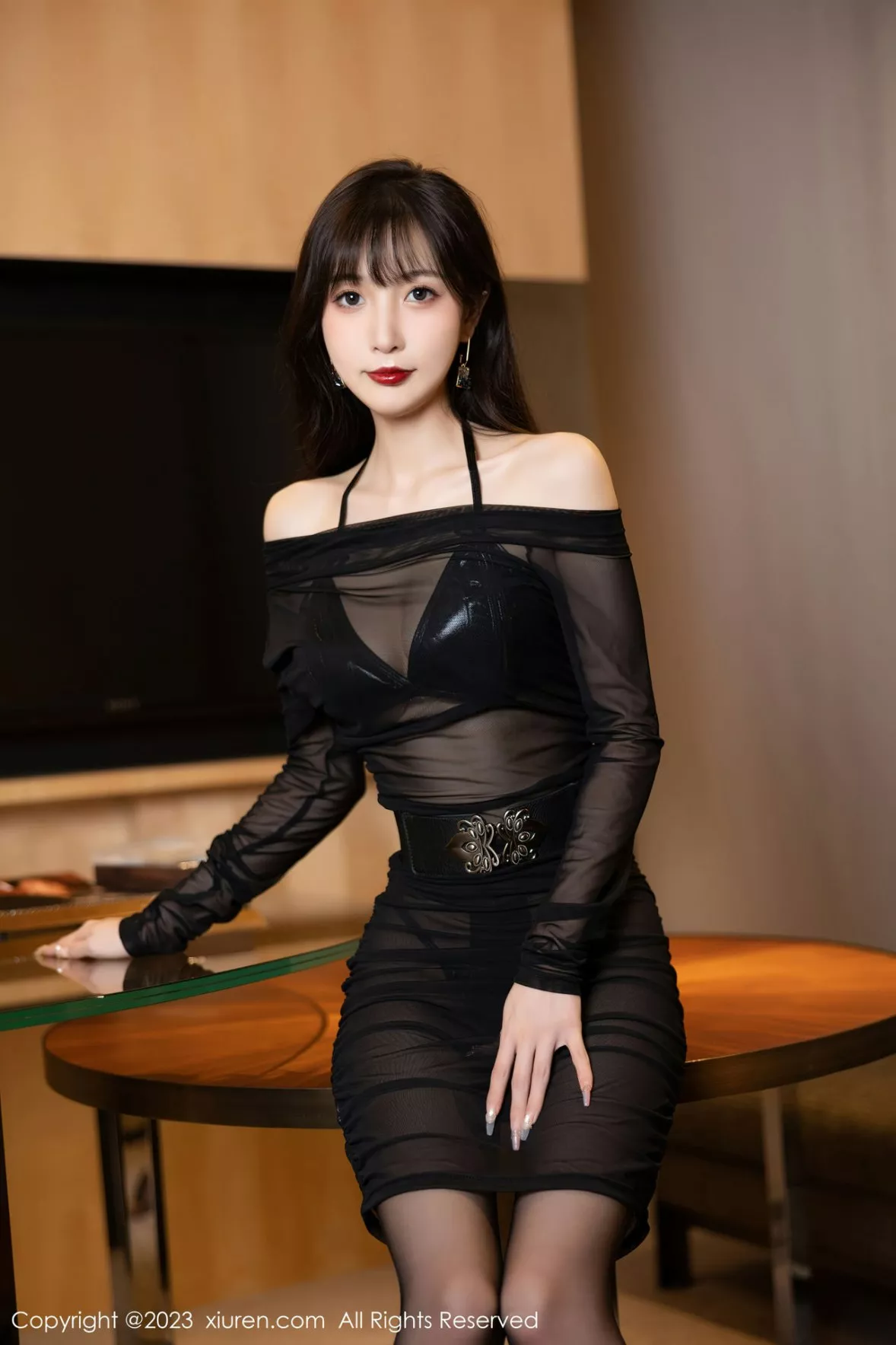 [XiuRen秀人网] 2023.02.22 No.6307 林星阑 黑丝美腿 [80P] NO.2