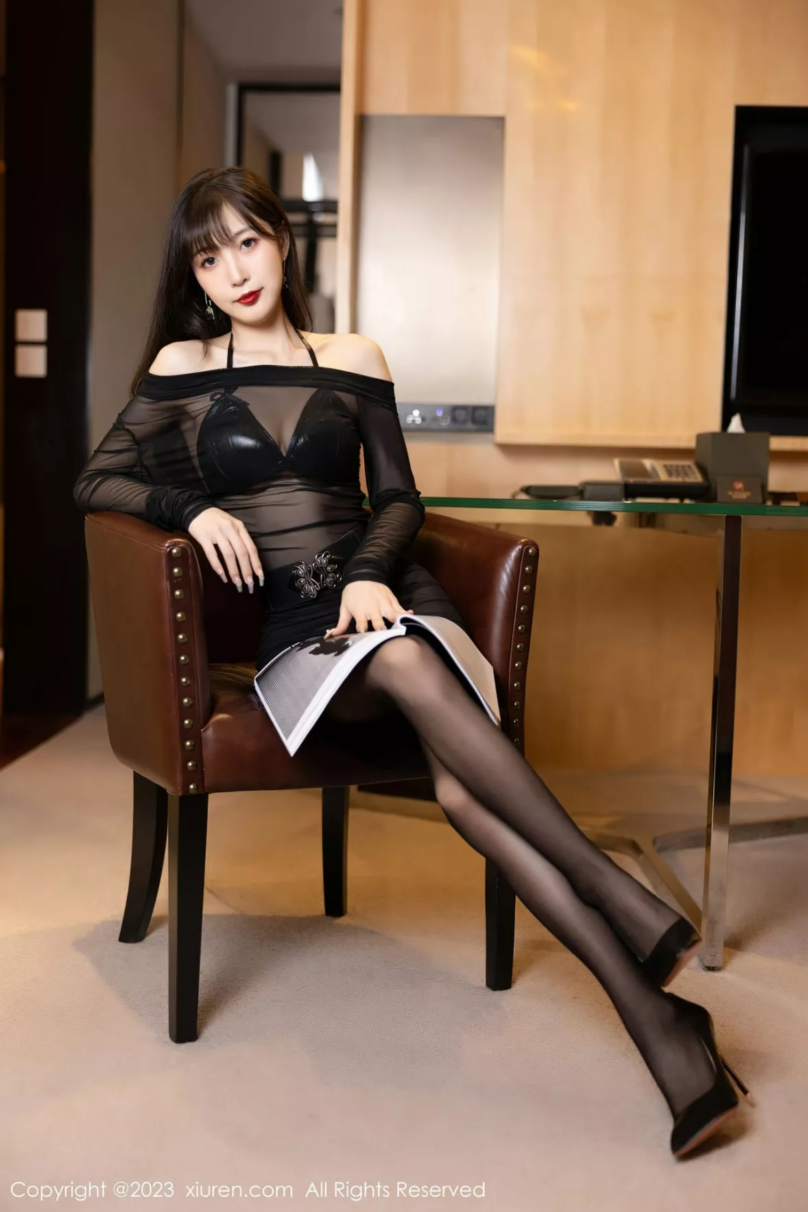 [XiuRen秀人网] 2023.02.22 No.6307 林星阑 黑丝美腿 [80P] NO.9