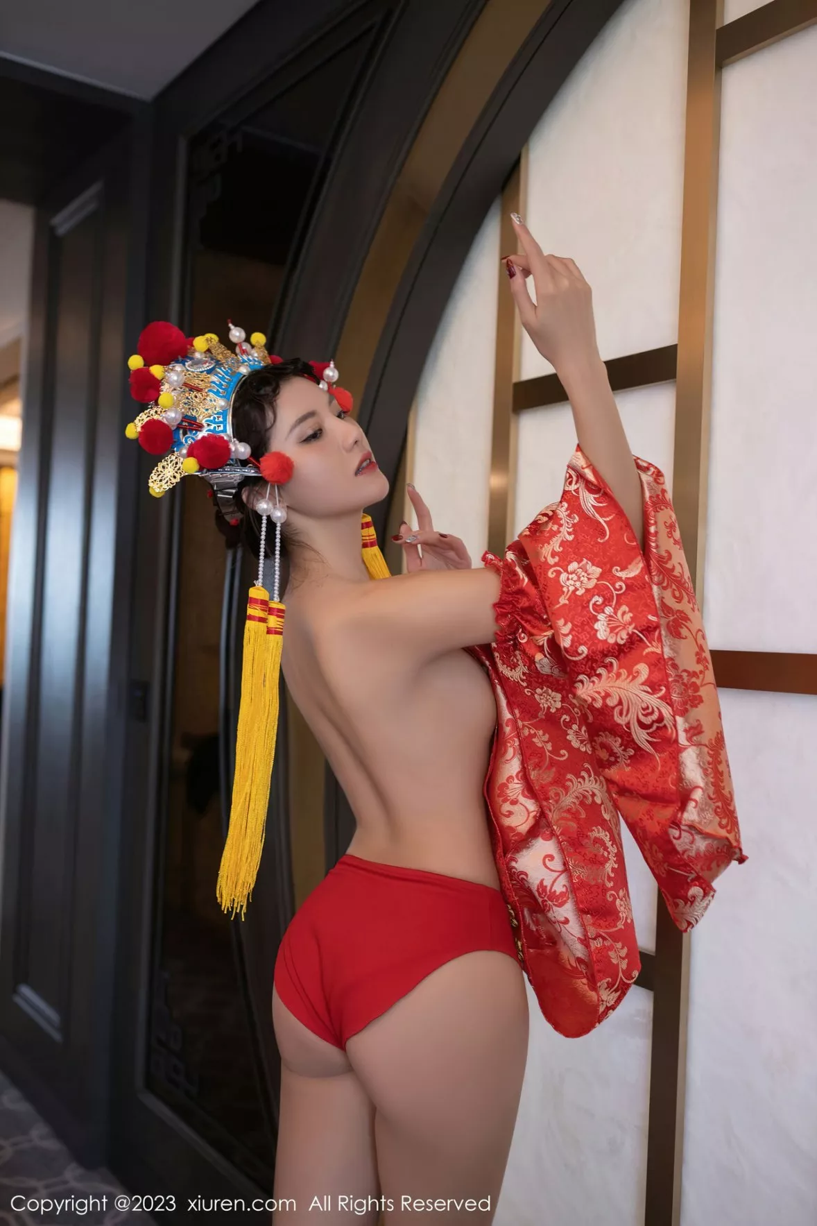 [XiuRen秀人网] 2023.02.22 No.6308 就是阿朱啊 美臀妩媚 [81P] NO.10