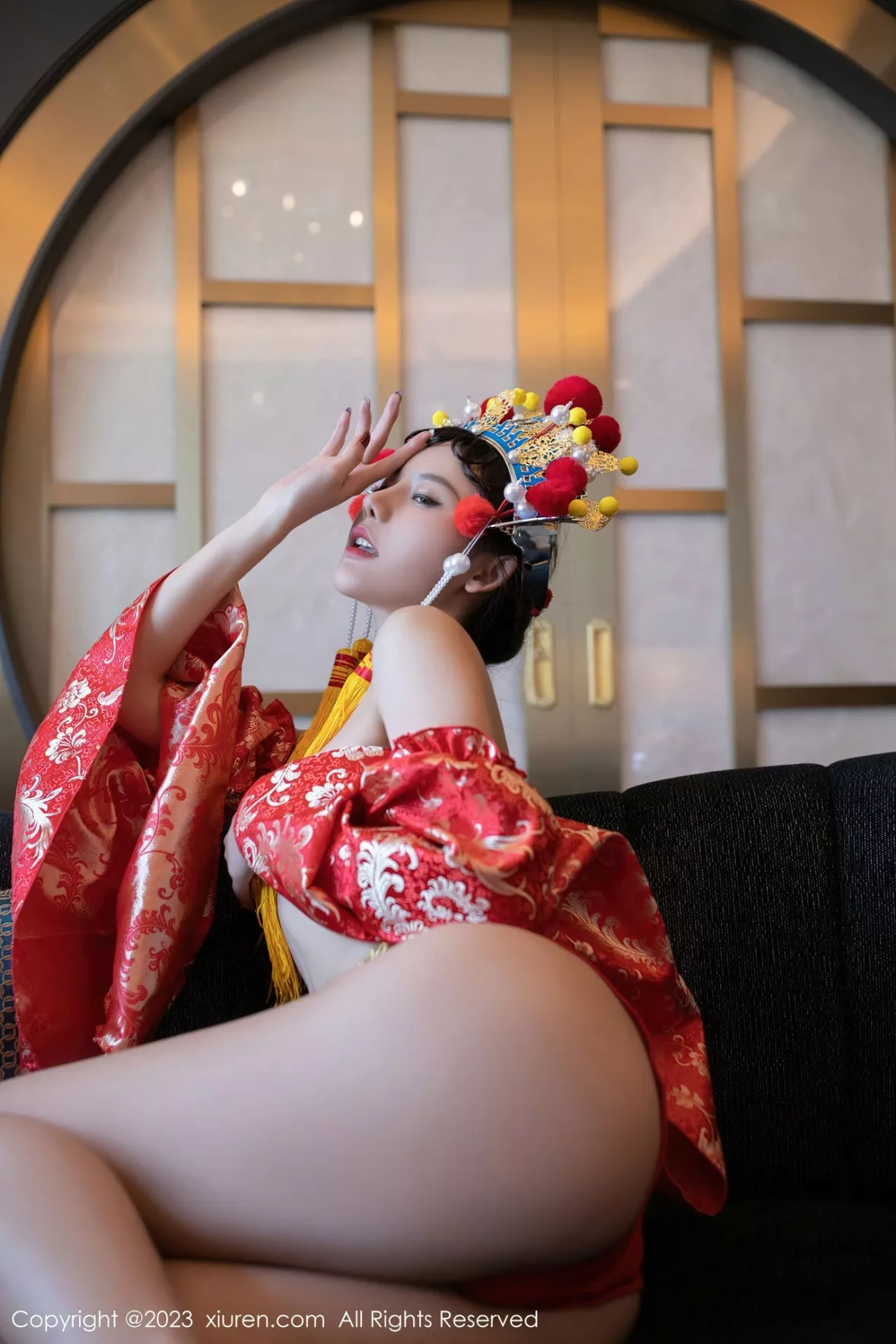 [XiuRen秀人网] 2023.02.22 No.6308 就是阿朱啊 美臀妩媚 [81P] NO.12