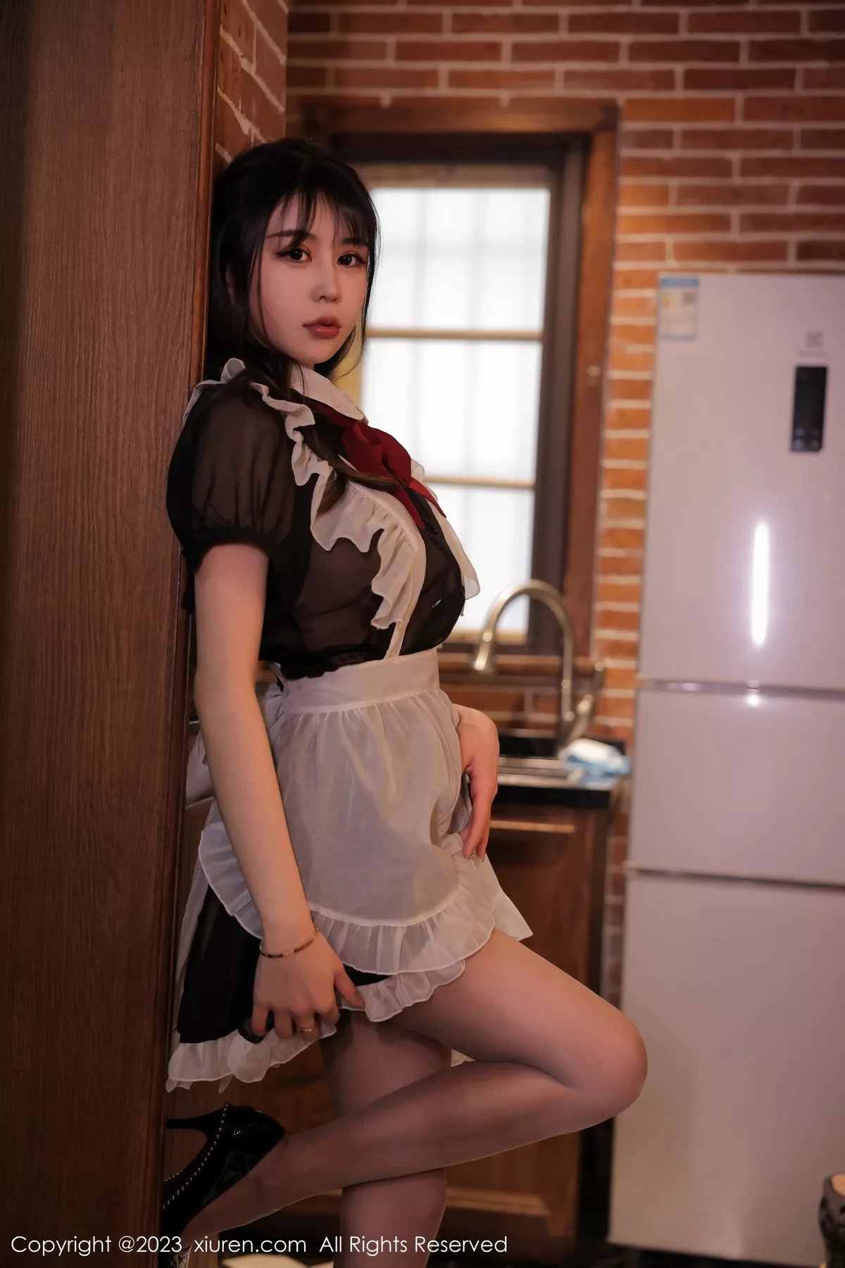 [XiuRen秀人网] 2023.02.23 No.6310 tina_甜仔 女仆服美臀 [62P] NO.6
