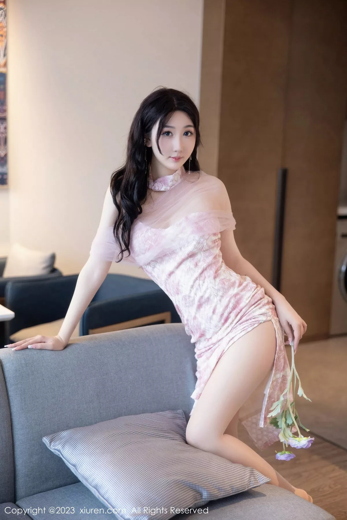 [XiuRen秀人网] 2023.02.23 No.6313 江真真 妩媚美腿 [76P] NO.7