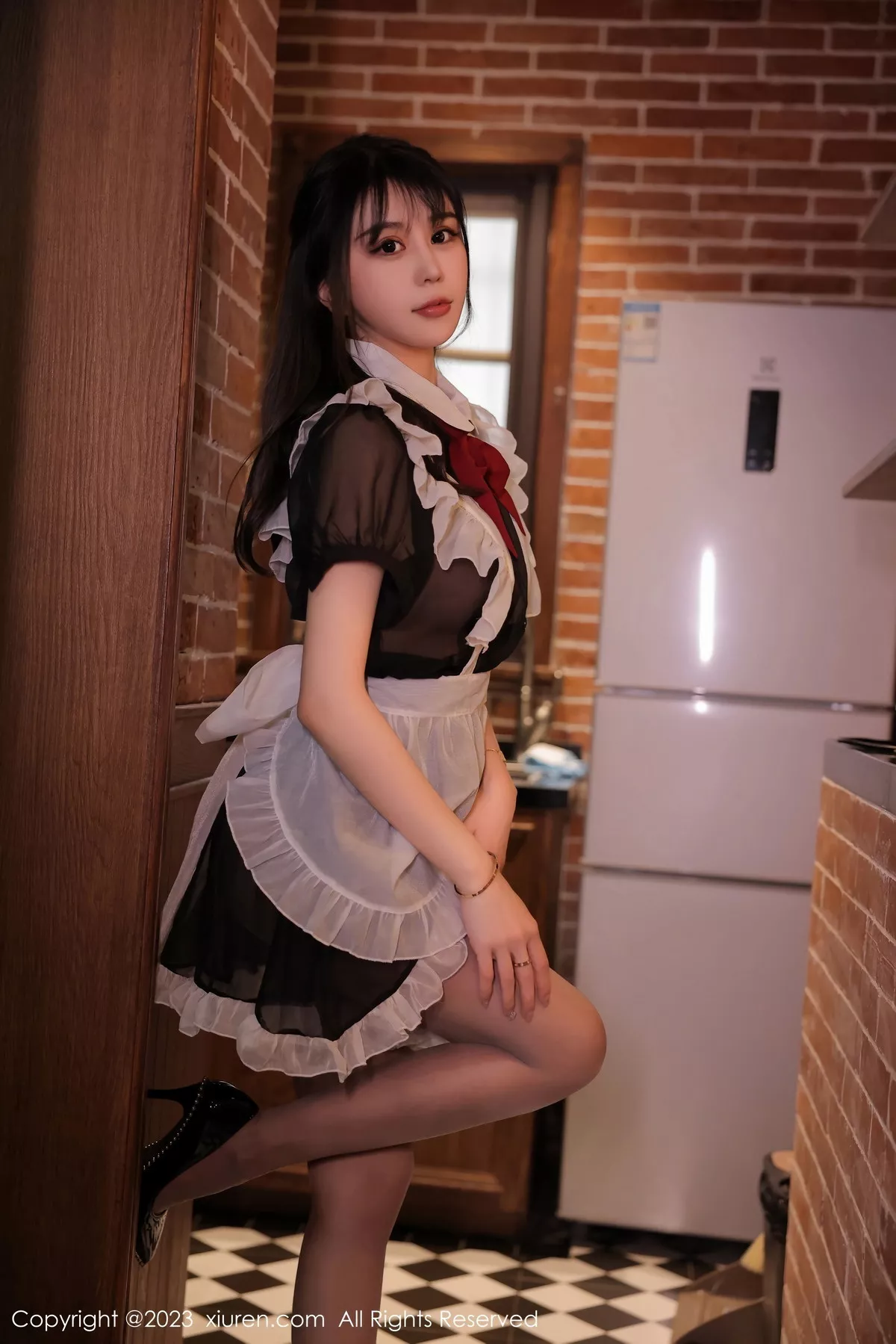 [XiuRen秀人网] 2023.02.23 No.6310 tina_甜仔 女仆服美臀 [62P] NO.7