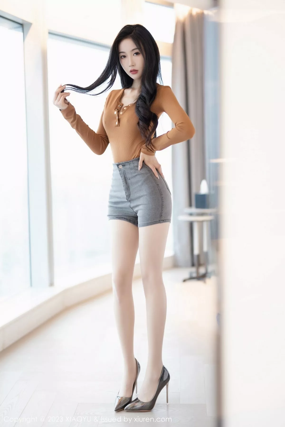 [XIAOYU语画界] 2023.03.27 VOL.994 苏苏阿 短裤美腿 [84P] NO.5