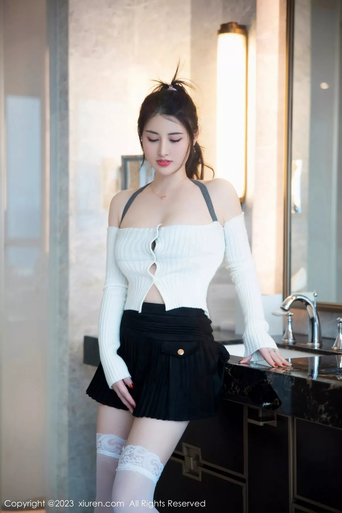 [XiuRen秀人网] 2023.03.28 No.6484 诗诗kiki 丝袜美臀 [82P] NO.12