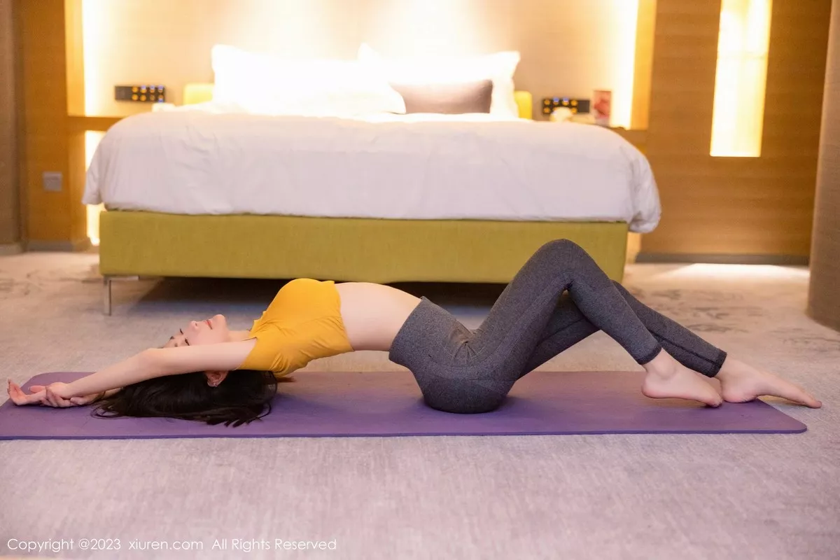 [XiuRen秀人网] 2023.03.28 No.6488 谢小蒽 瑜伽美腿 [86P] NO.1