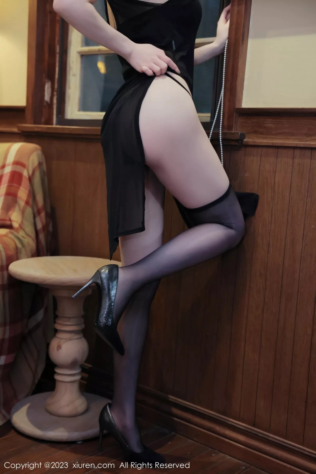 [XiuRen秀人网] 2023.03.30 No.6498 玉兔miki 黑丝美腿 [55P] NO.7