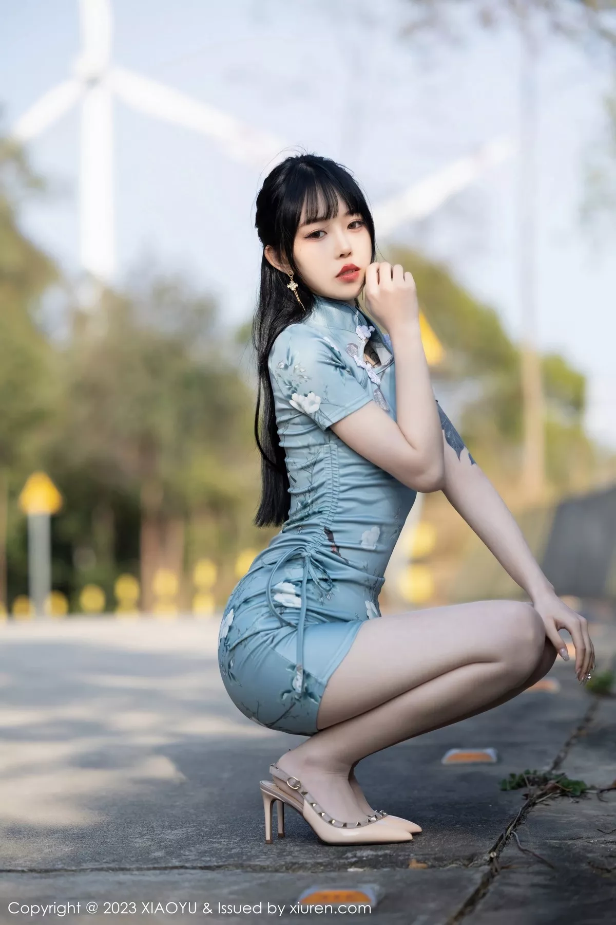 [XIAOYU语画界] 2023.03.30 VOL.997 奶瓶. 旗袍美腿 [97P] NO.9