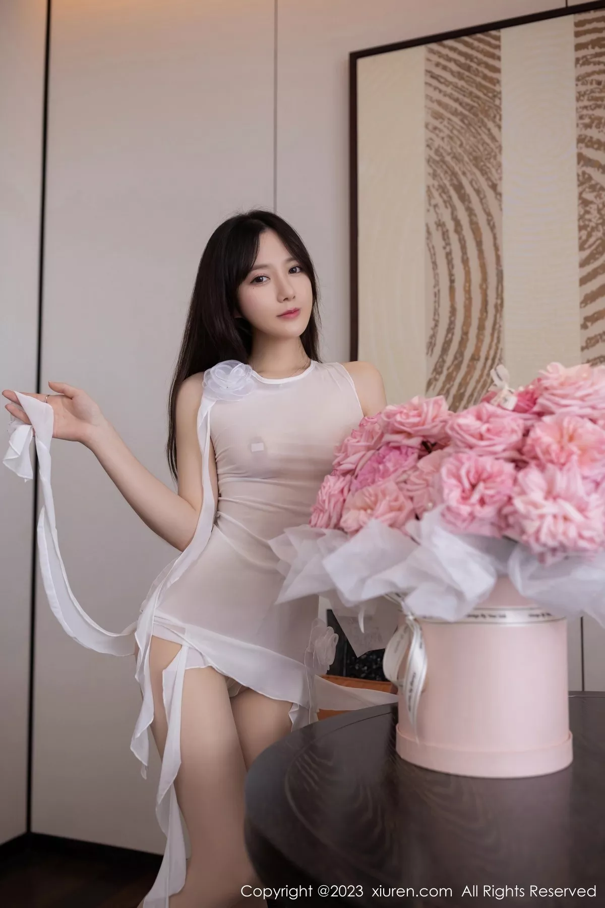 [XiuRen秀人网] 2023.03.31 No.6512 鱼子酱Fish 美腿丝袜 [80P] NO.2