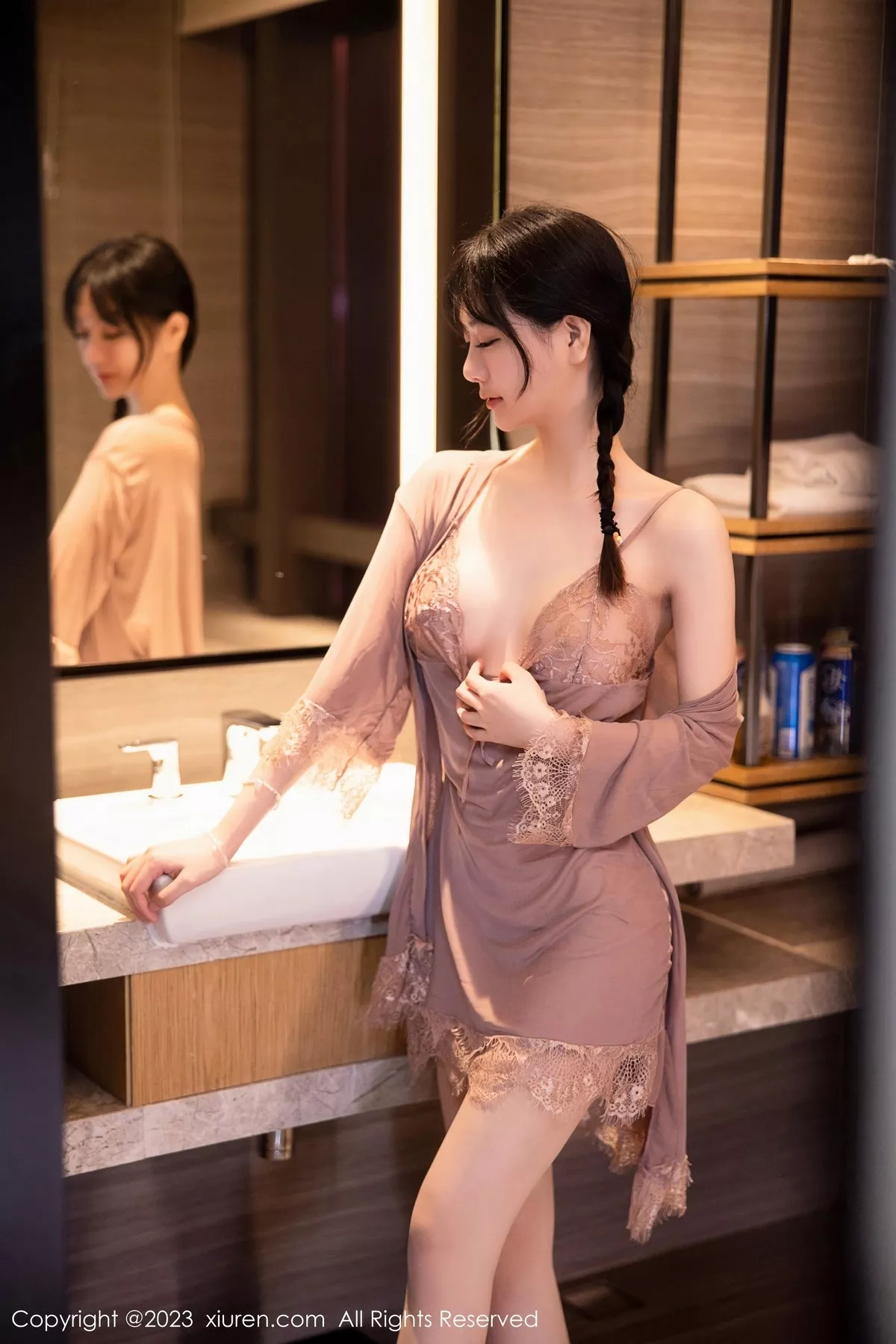 [XiuRen秀人网] 2023.04.11 No.6558 谢小蒽 丝袜美腿 [79P] NO.6