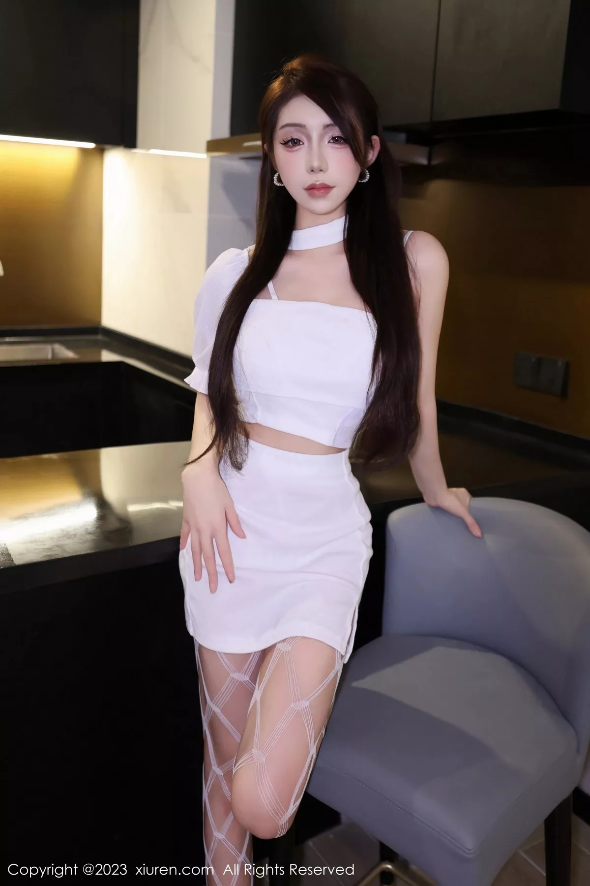 [XiuRen秀人网] 2023.04.11 No.6555 金幼汐Vivian 丰腴美腿 [81P] NO.7