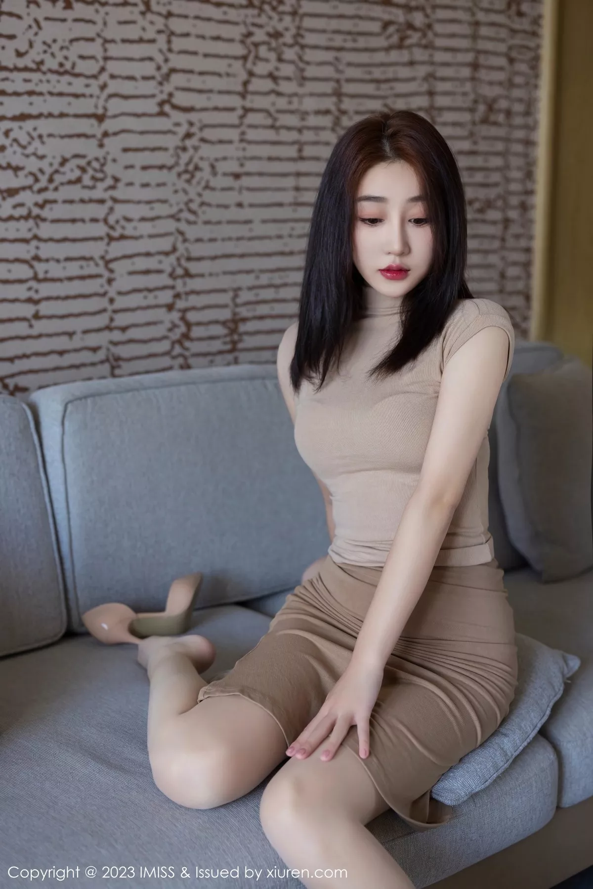 [IMISS爱蜜社] 2023.04.12 VOL.728 九月生__ 短裙美腿 [54P] NO.9