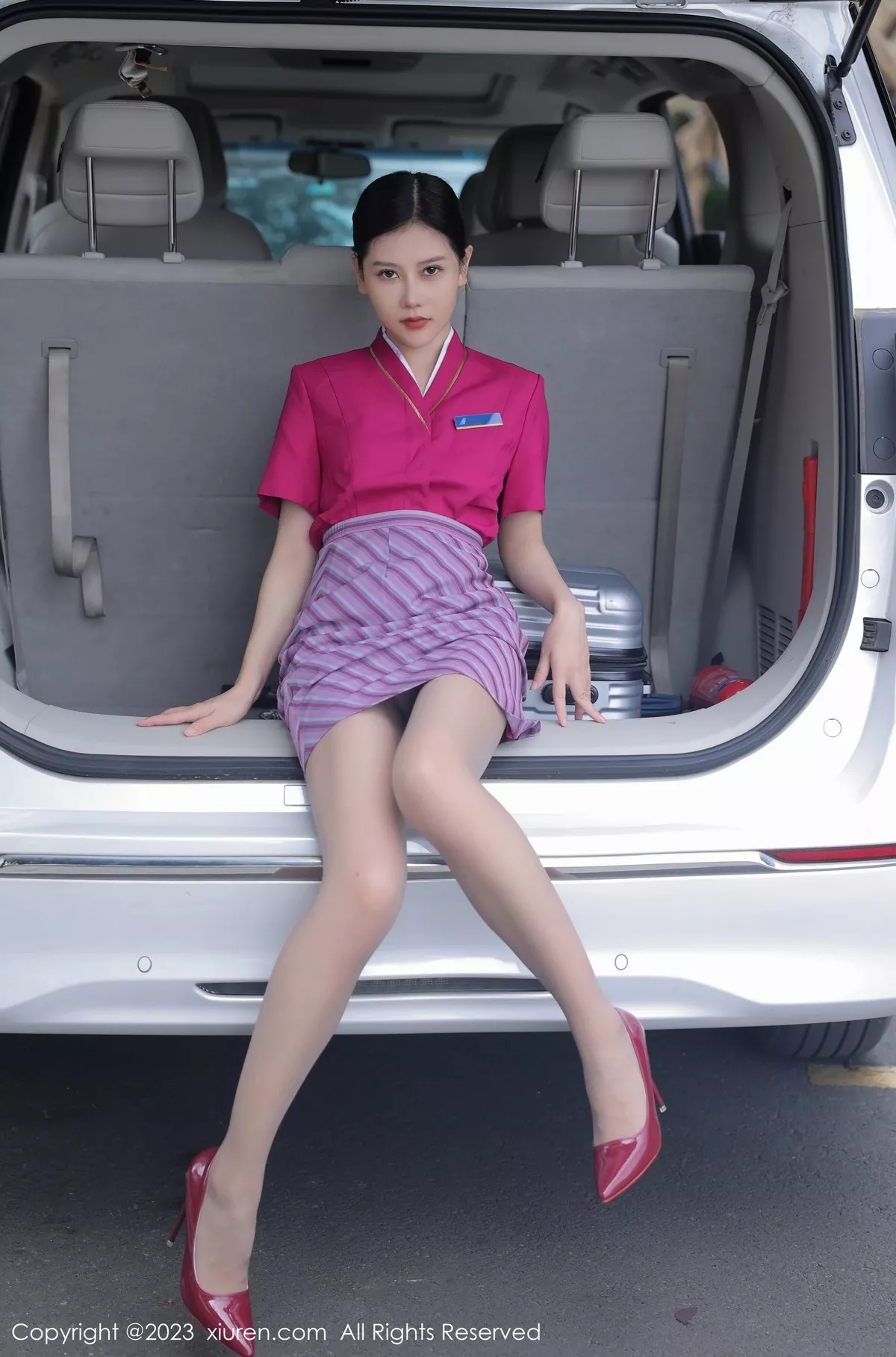 [XiuRen秀人网] 2023.04.12 No.6561 尹甜甜 制服丝袜 [57P] NO.12