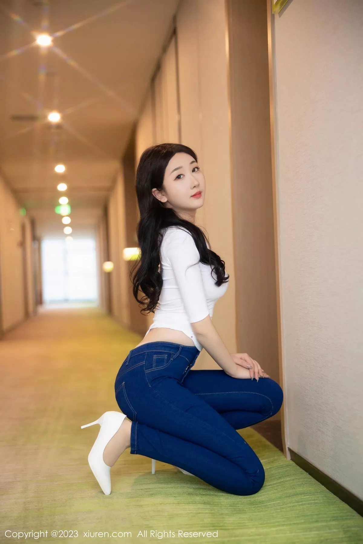 [XiuRen秀人网] 2023.04.13 No.6570 江真真 牛仔裤美臀 [83P] NO.8