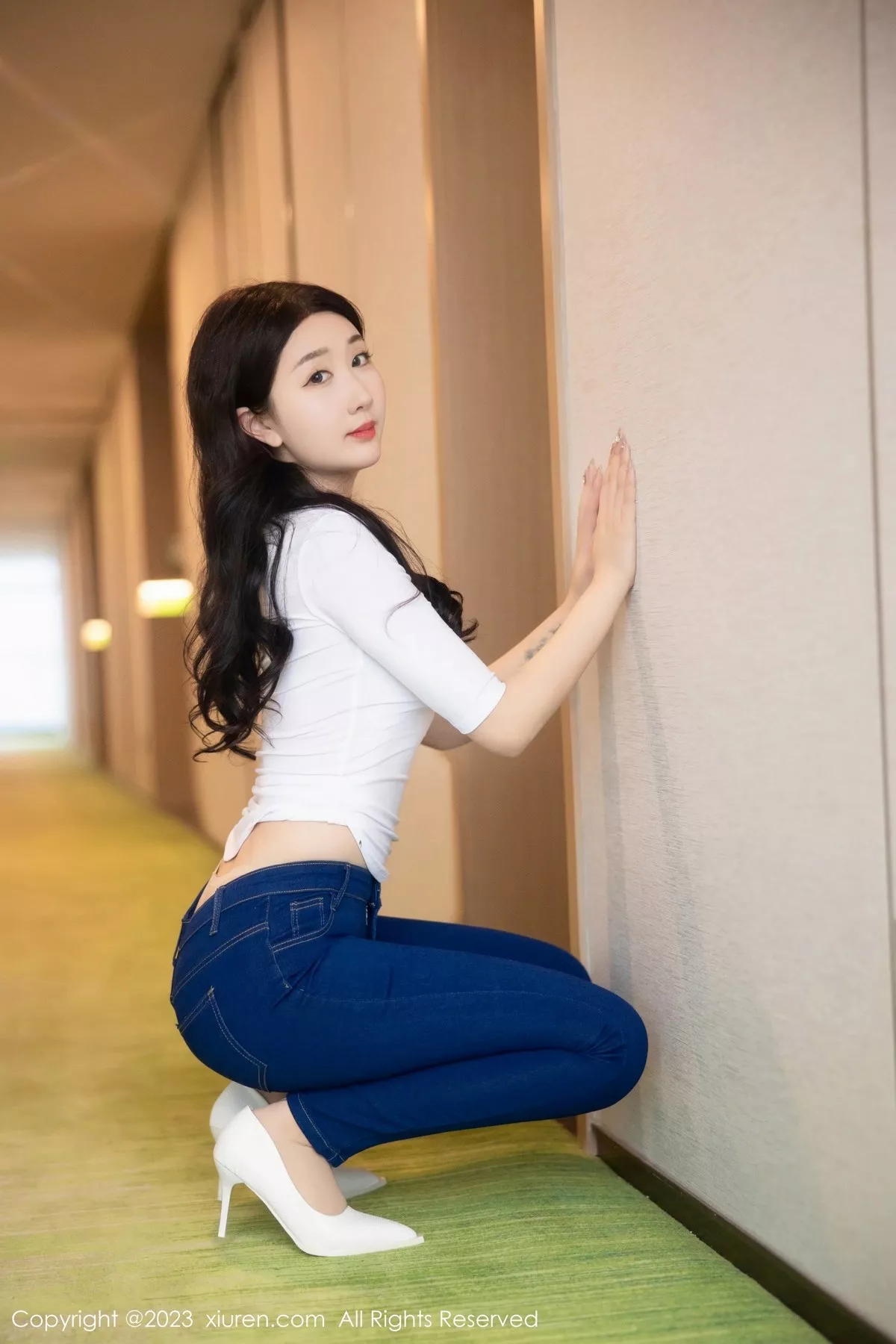 [XiuRen秀人网] 2023.04.13 No.6570 江真真 牛仔裤美臀 [83P] NO.7