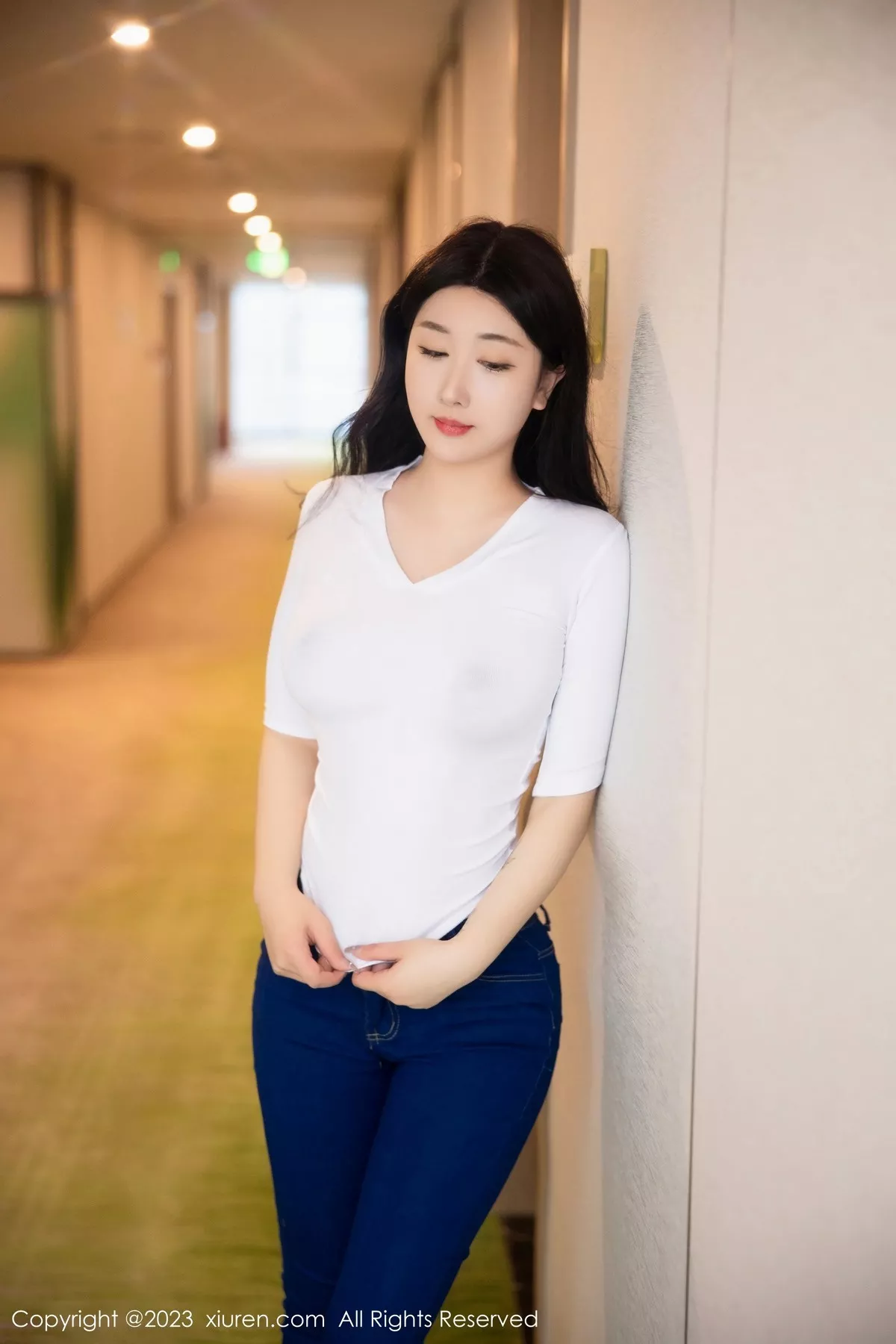 [XiuRen秀人网] 2023.04.13 No.6570 江真真 牛仔裤美臀 [83P] NO.12