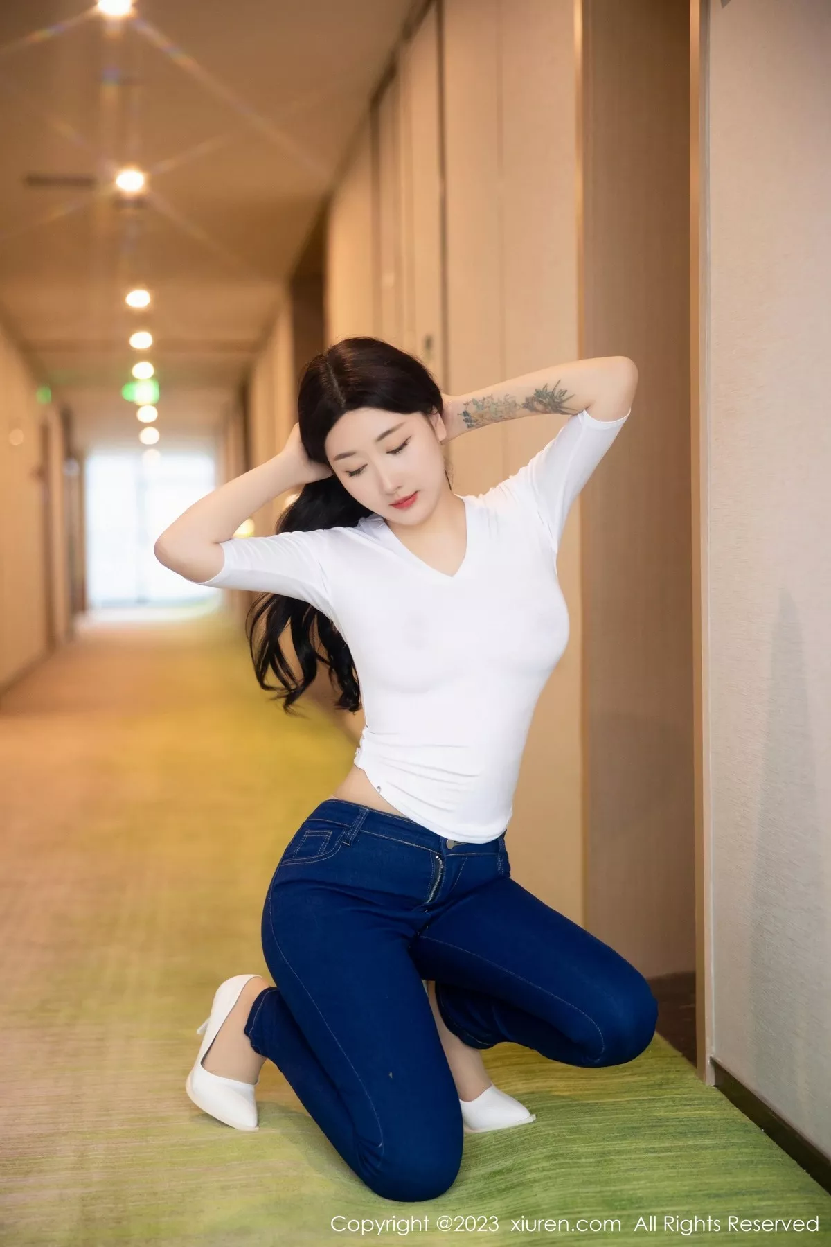 [XiuRen秀人网] 2023.04.13 No.6570 江真真 牛仔裤美臀 [83P] NO.9