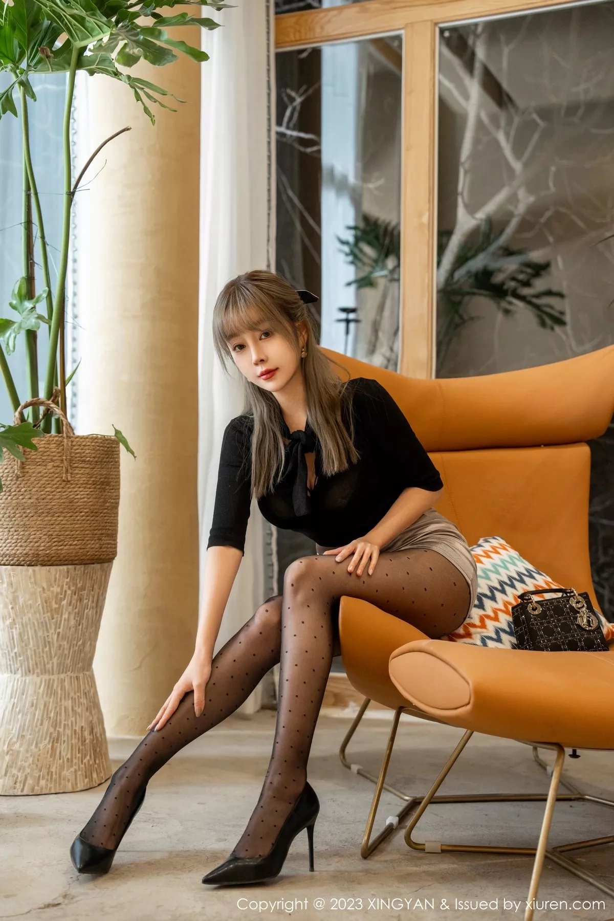 [XINGYAN星颜社] 2023.04.14 VOL.191 王雨纯 短裙黑丝 [81P] NO.5