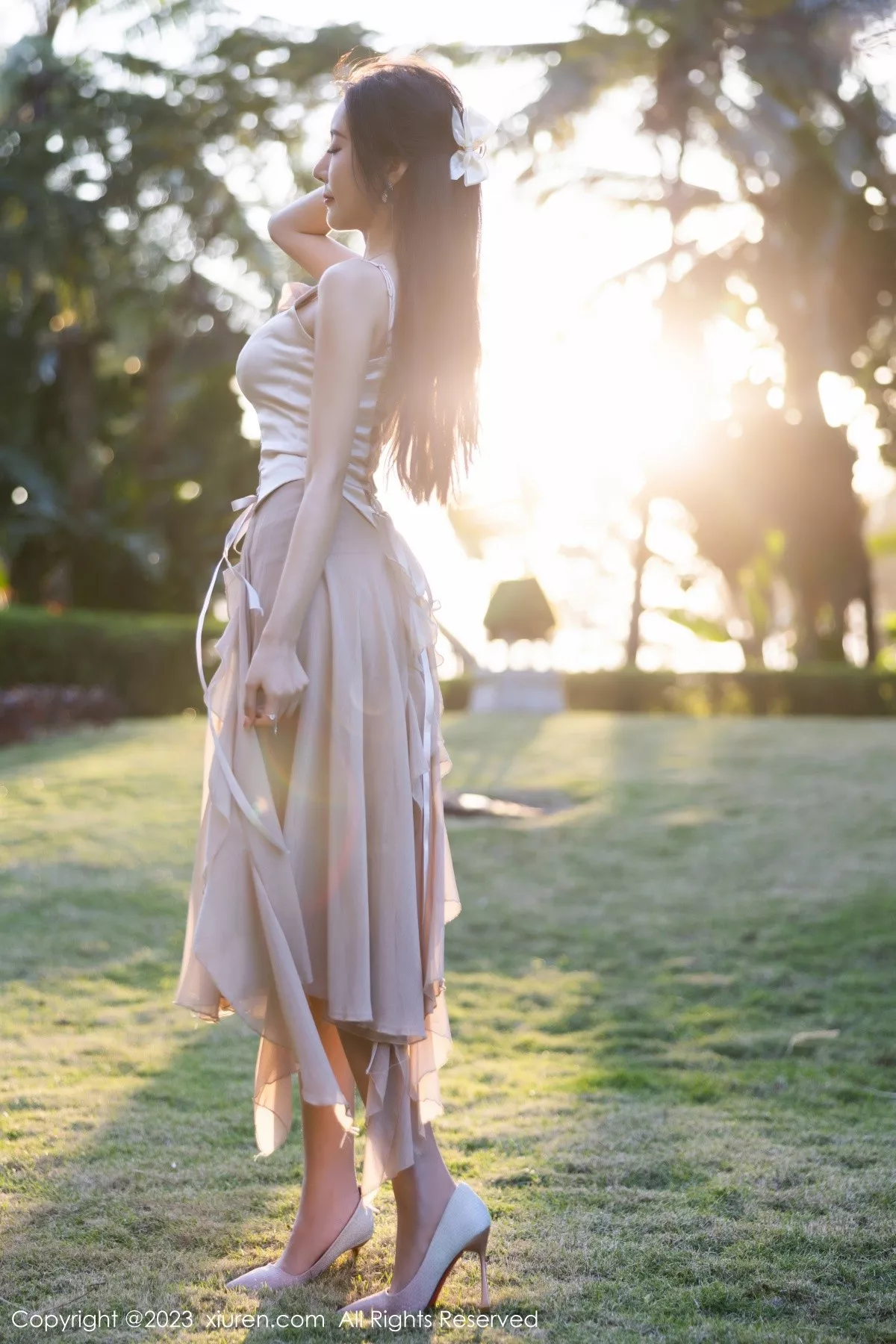 [XiuRen秀人网] 2023.04.14 No.6581 王馨瑶yanni 美腿外拍 [82P] NO.9