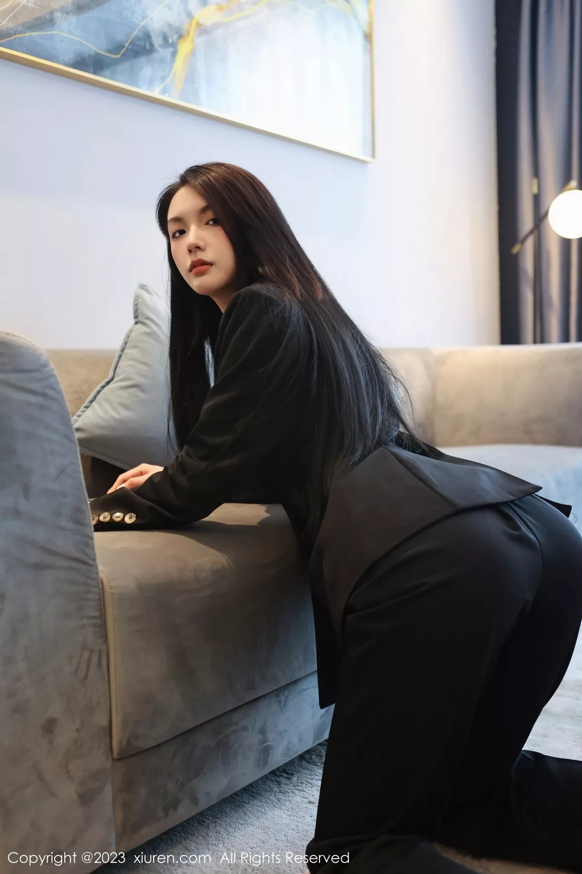 [XiuRen秀人网] 2023.04.14 No.6576 乔一一 黑丝美腿 [83P] NO.4