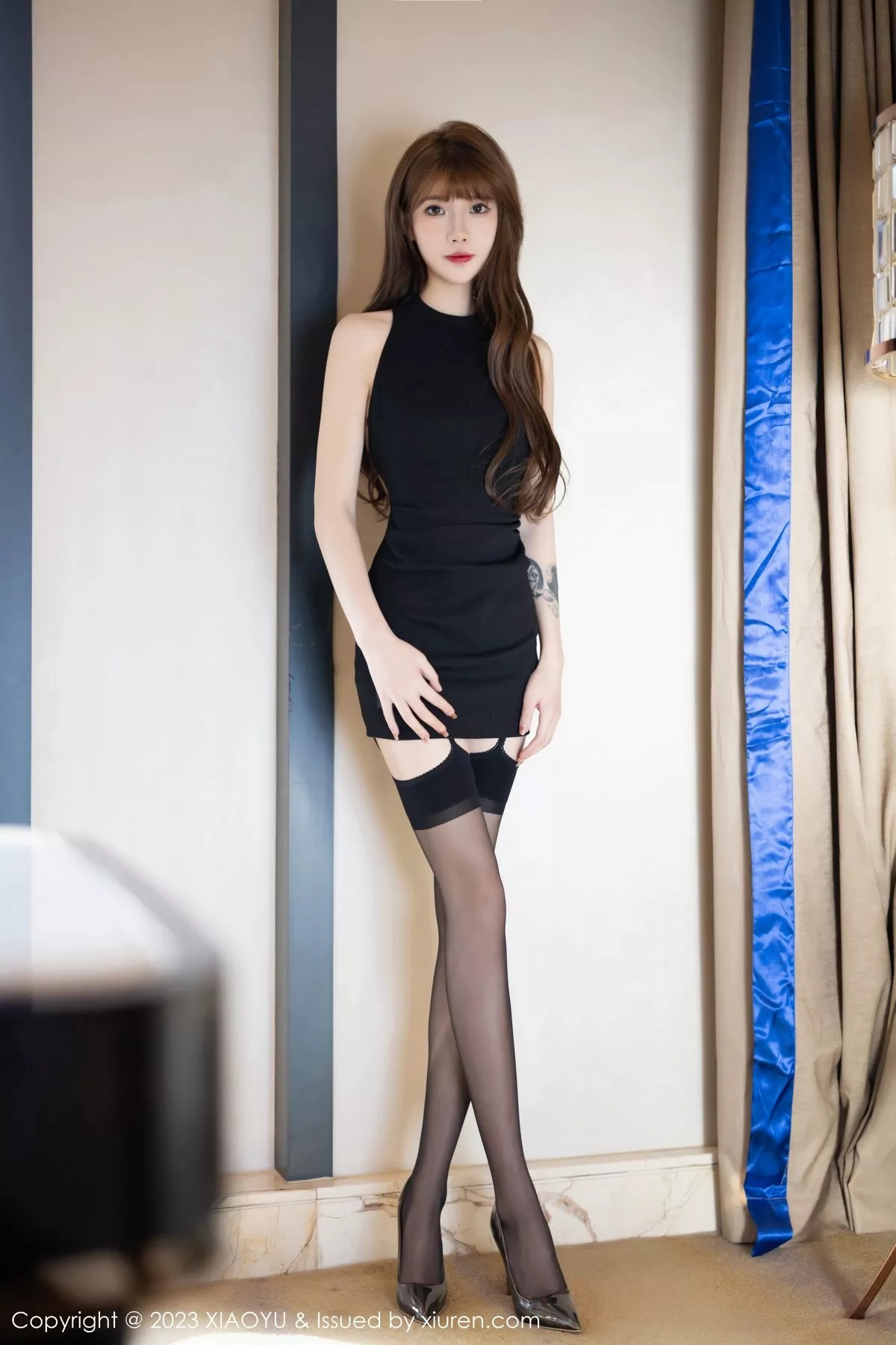 [XIAOYU语画界] 2023.04.17 VOL.1008 77qiqi 黑丝美腿 [60P] NO.1