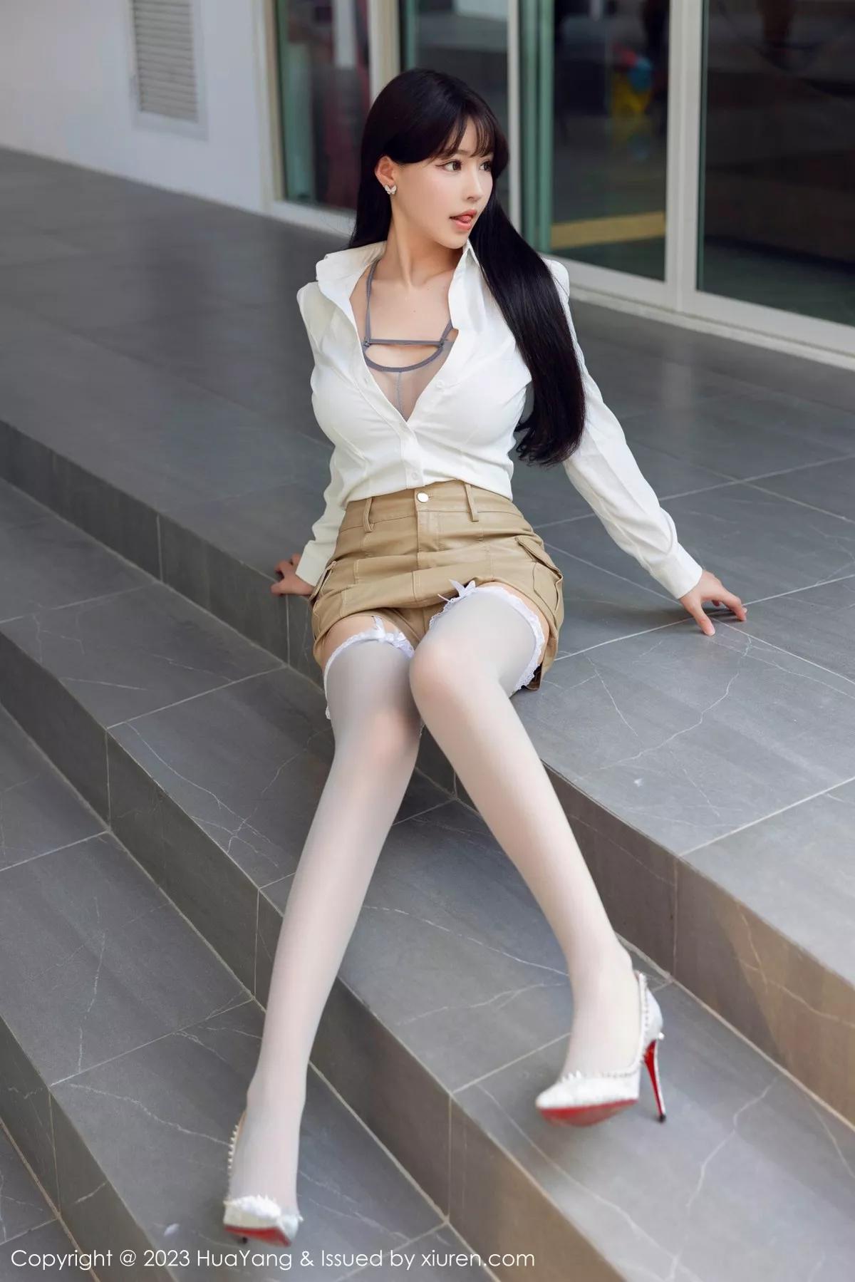 [HuaYang花漾] 2023.04.18 VOL.530 朱可儿Flora 丝袜美臀 [51P] NO.2