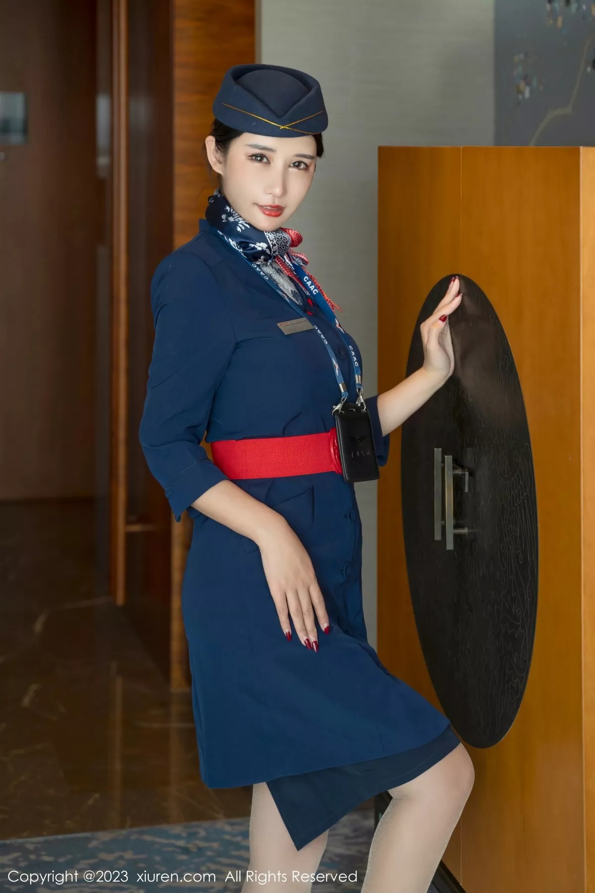 [XiuRen秀人网] 2023.03.21 No.6445 夏沫沫tifa 制服美腿 [70P] NO.11