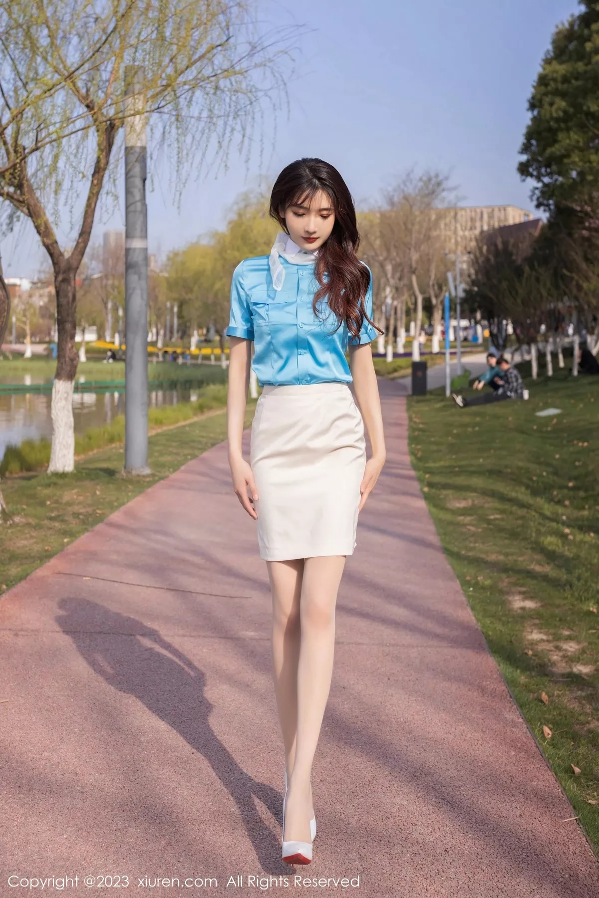 [XiuRen秀人网] 2023.03.23 No.6463 陆萱萱 制服美臀 [83P] NO.1