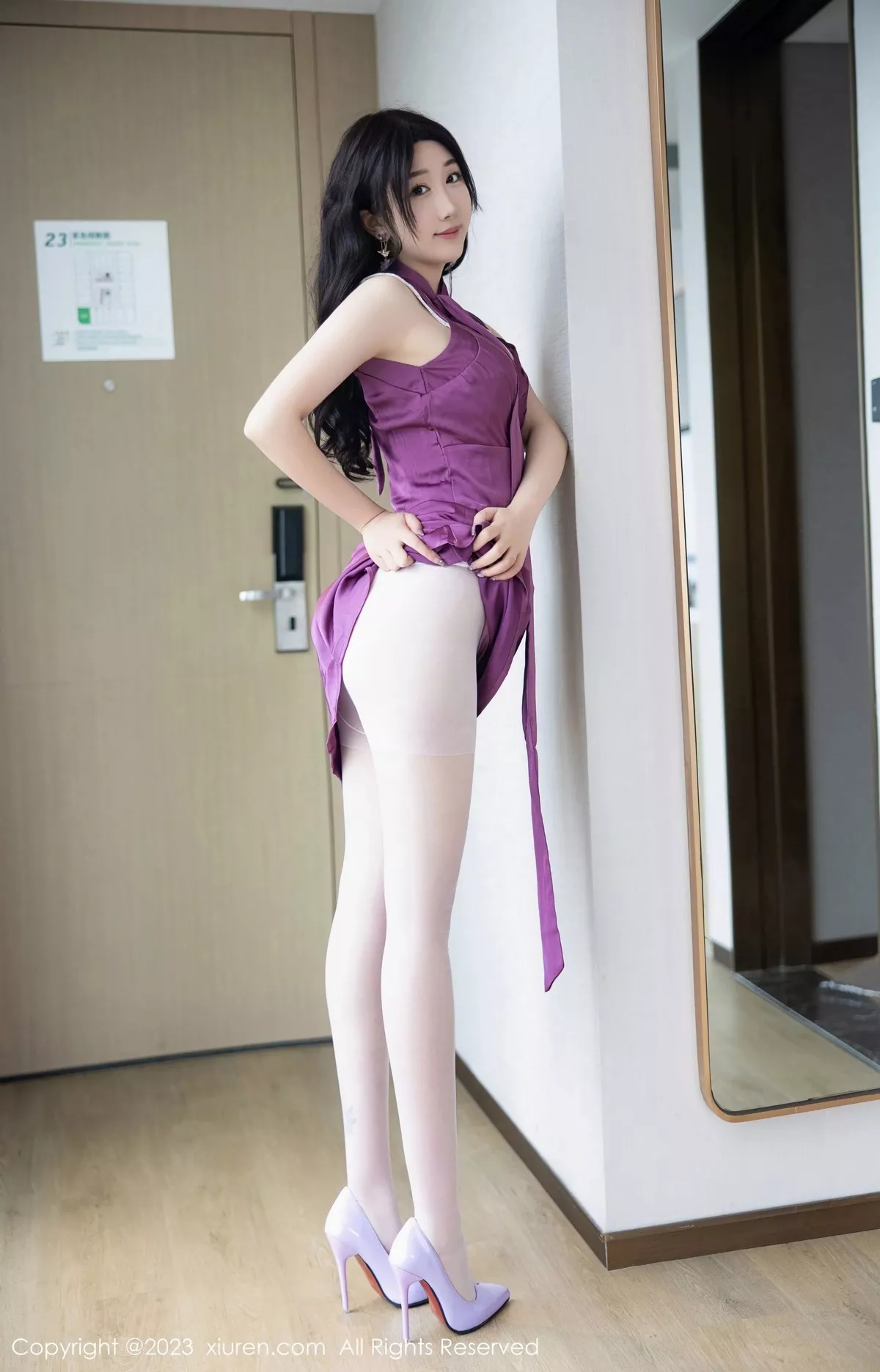 [XiuRen秀人网] 2023.03.23 No.6462 江真真 美腿丝袜 [100P] NO.5