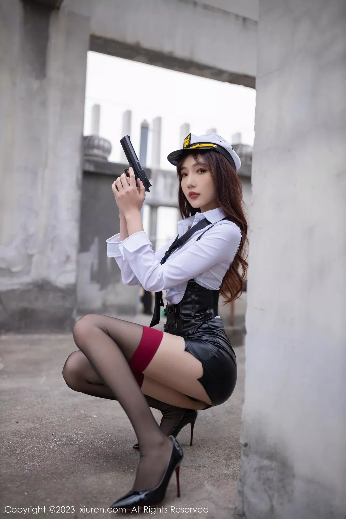 [XiuRen秀人网] 2023.04.27 No.6653 陆萱萱 黑丝美腿 [80P] NO.1