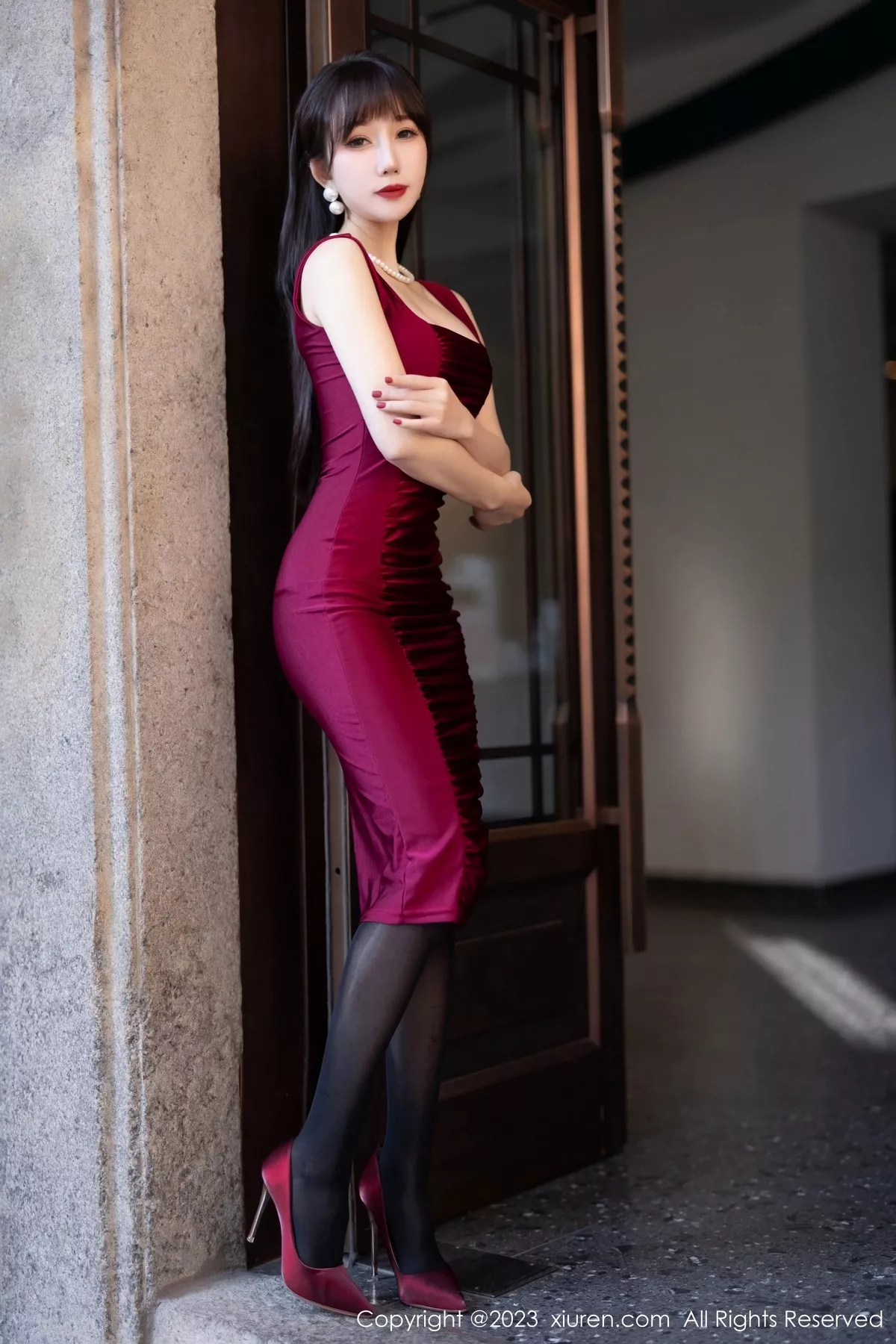 [XiuRen秀人网] 2023.05.04 No.6670 波巧酱 黑丝美腿 [81P] NO.4