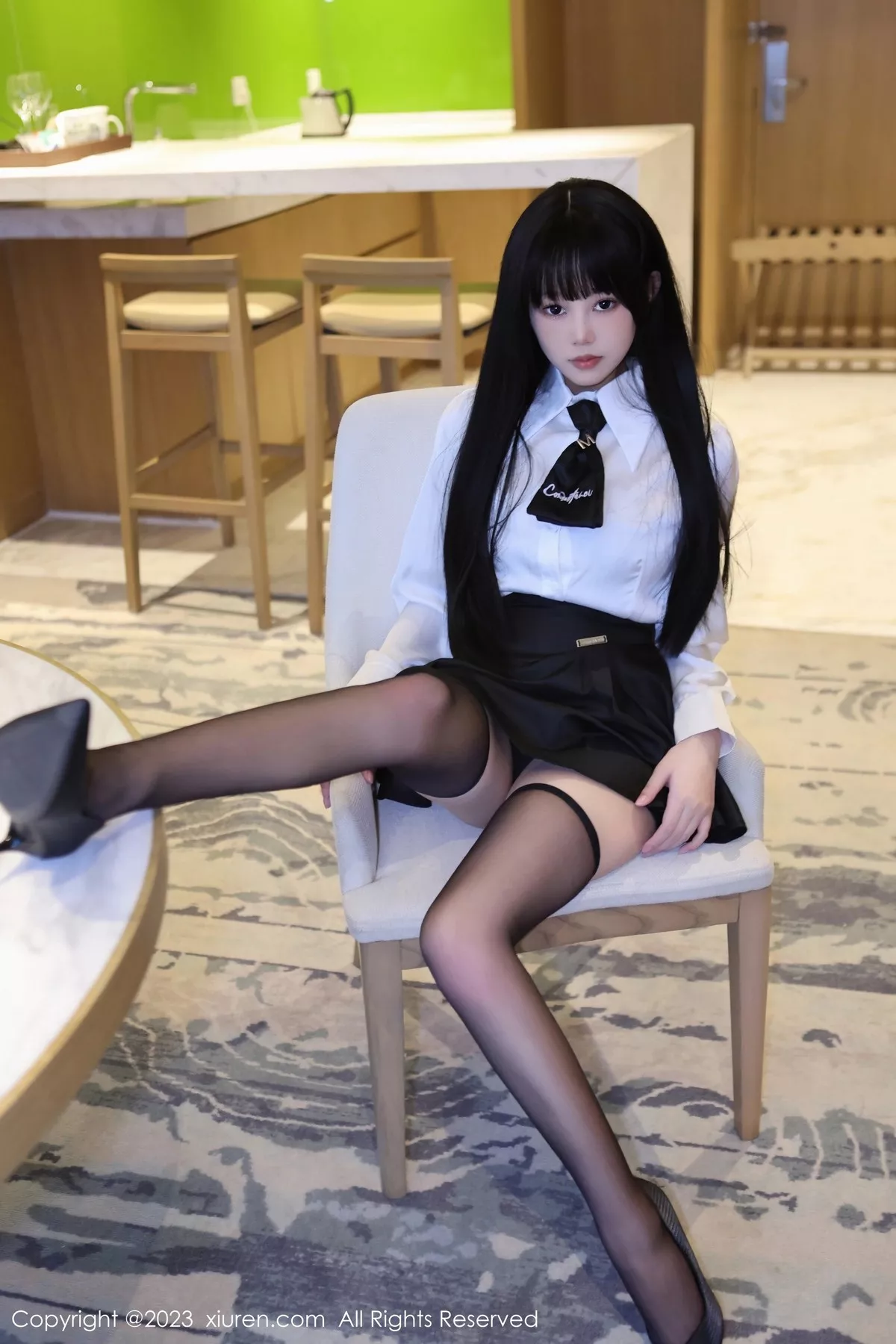 [XiuRen秀人网] 2023.05.06 No.6685 早川京子 黑丝美腿 [83P] NO.5