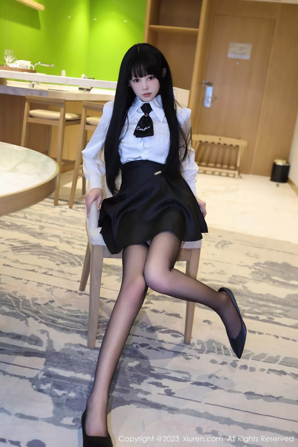 [XiuRen秀人网] 2023.05.06 No.6685 早川京子 黑丝美腿 [83P] NO.3