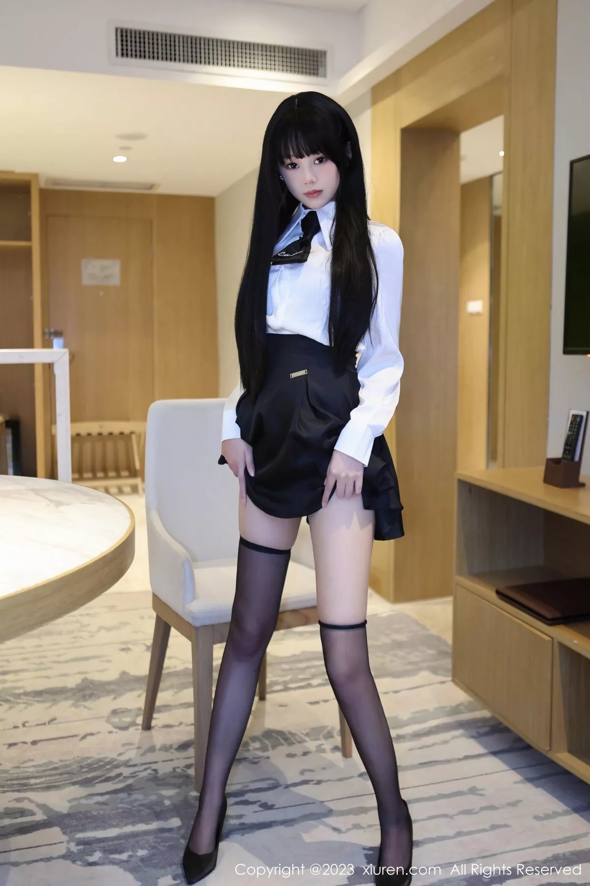 [XiuRen秀人网] 2023.05.06 No.6685 早川京子 黑丝美腿 [83P] NO.12