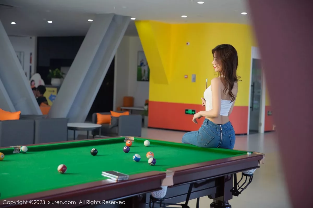 [XiuRen秀人网] 2023.05.06 No.6690 绮里嘉ula 桌球室美腿 [81P] NO.4