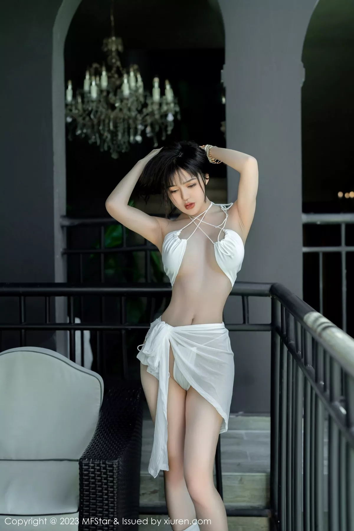 [MFStar模范学院] 2023.05.09 VOL.617 文静儿 妩媚美腿 [59P] NO.12