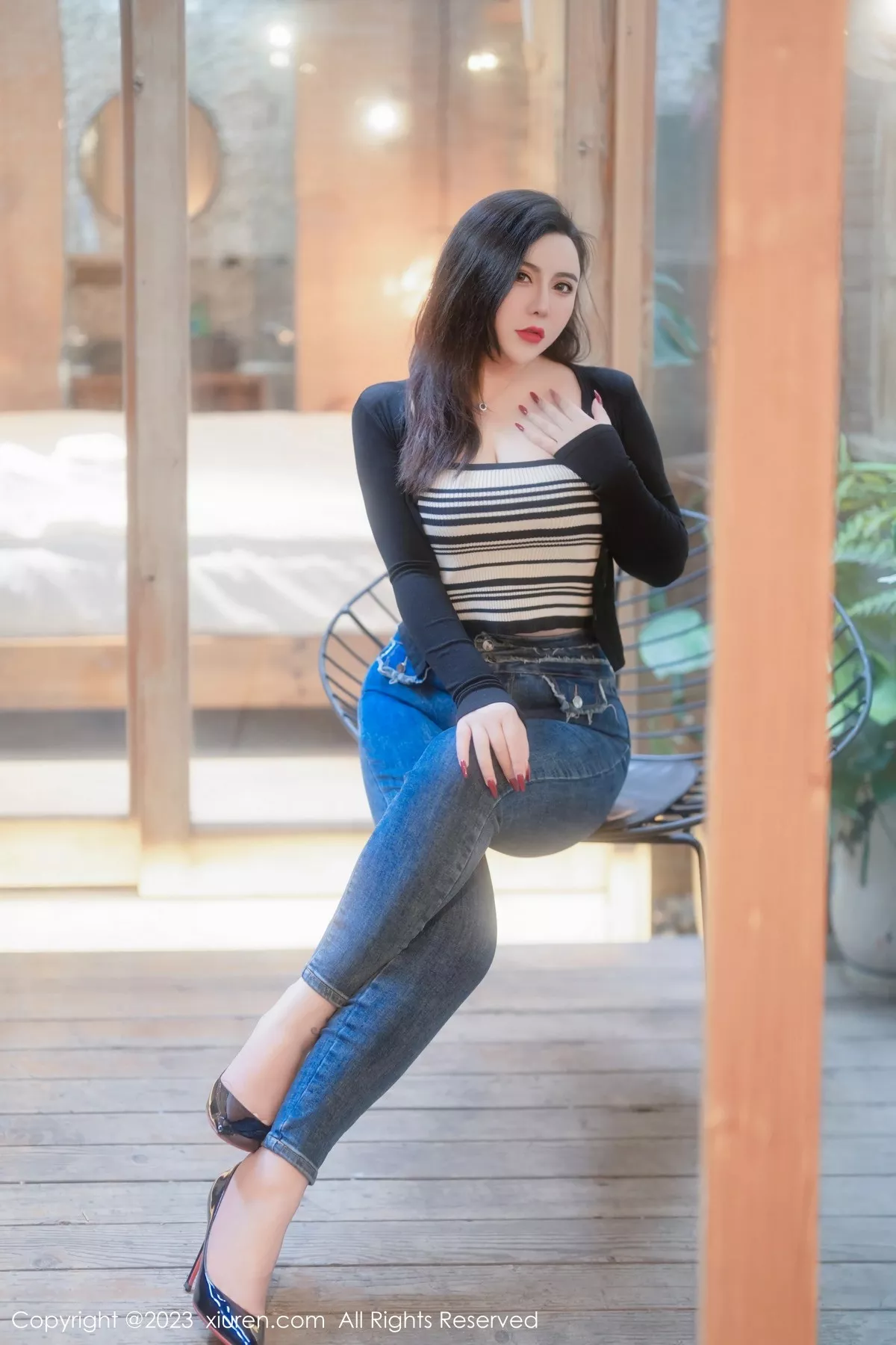 [MFStar模范学院] 2023.05.10 VOL.618 伊诺 黑丝美臀 [61P] NO.6