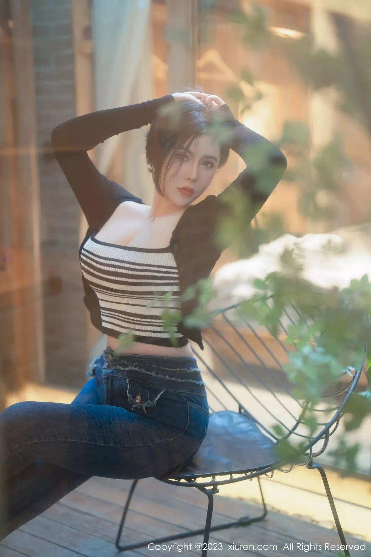 [MFStar模范学院] 2023.05.10 VOL.618 伊诺 黑丝美臀 [61P] NO.9