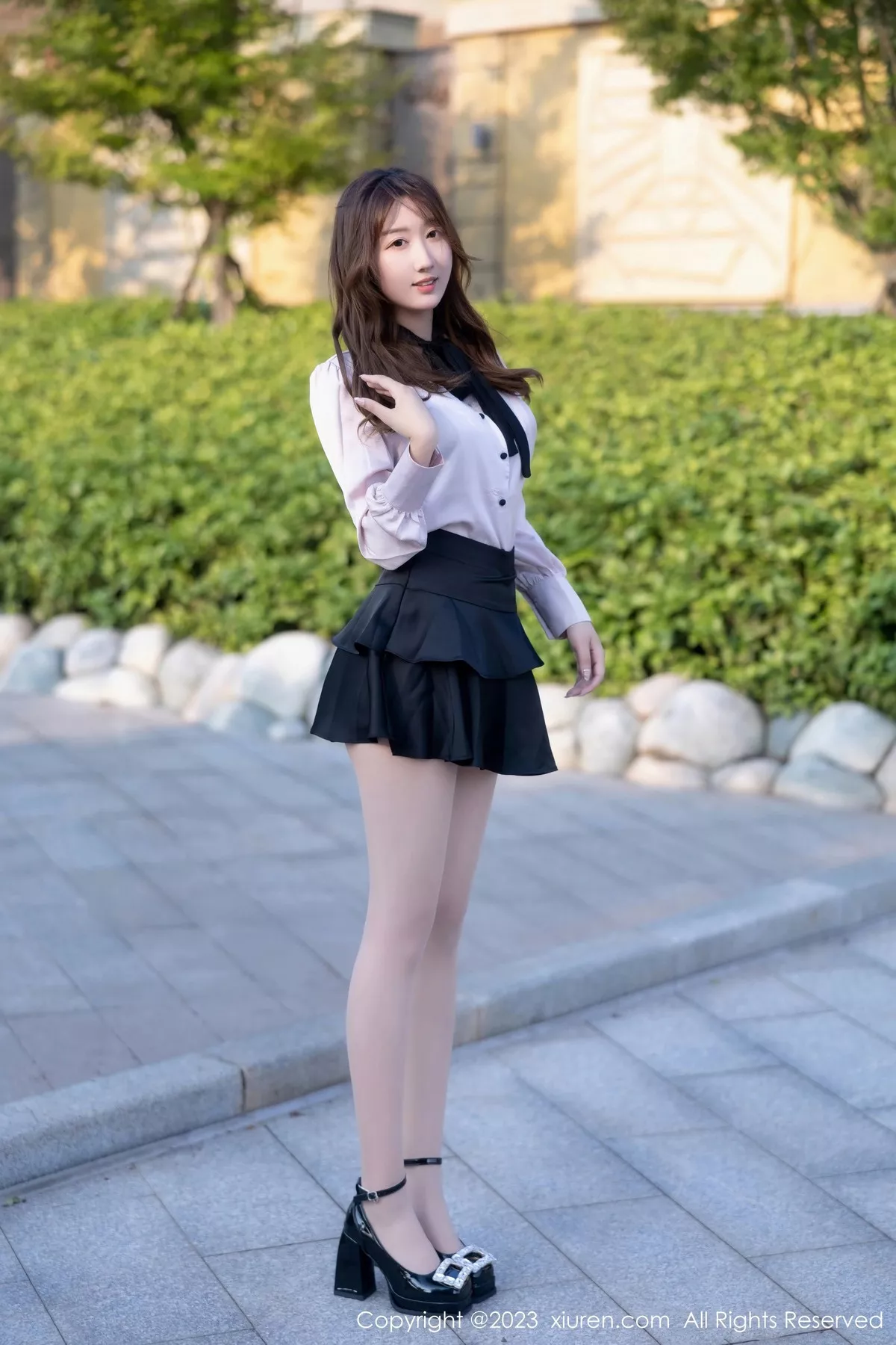 [XiuRen秀人网] 2023.05.11 No.6721 江真真 丝袜美臀 [80P] NO.2