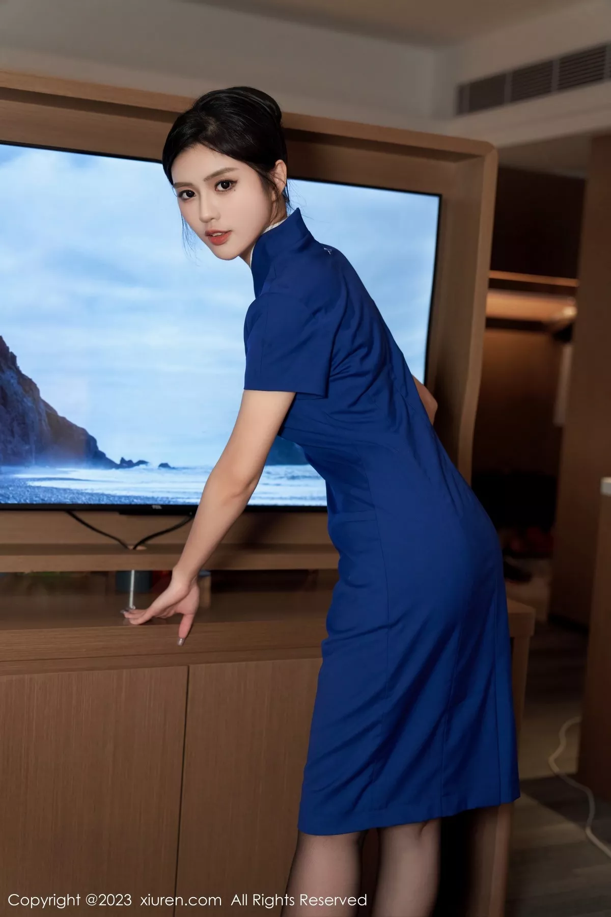 [XiuRen秀人网] 2023.05.11 No.6720 浅浅Danny 制服美腿 [102P] NO.10