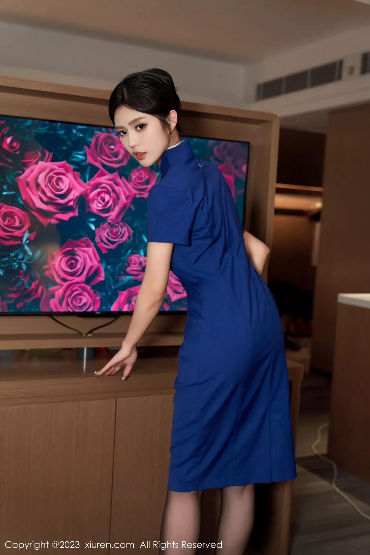 [XiuRen秀人网] 2023.05.11 No.6720 浅浅Danny 制服美腿 [102P] NO.9